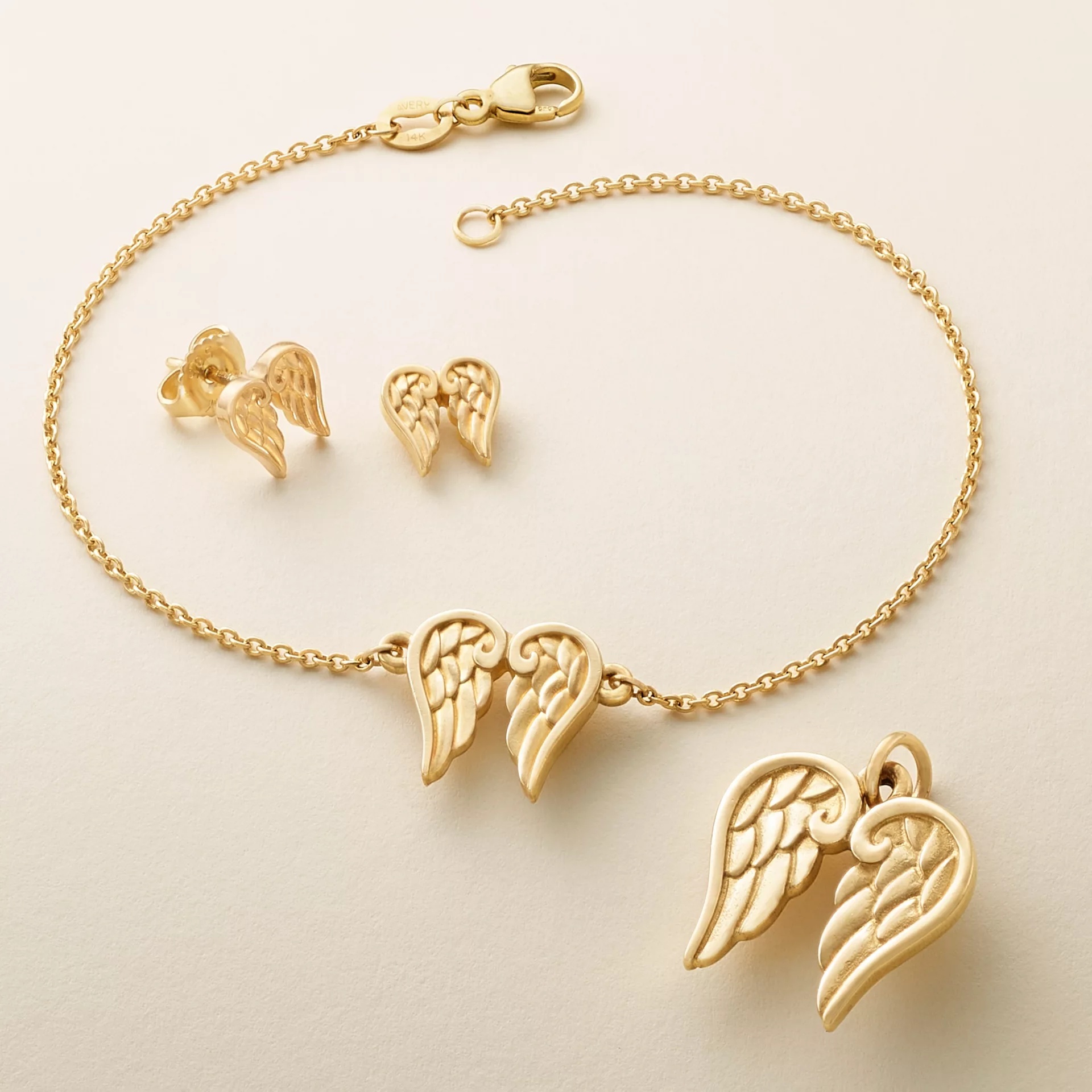 Angel Wings Studs - Image 2