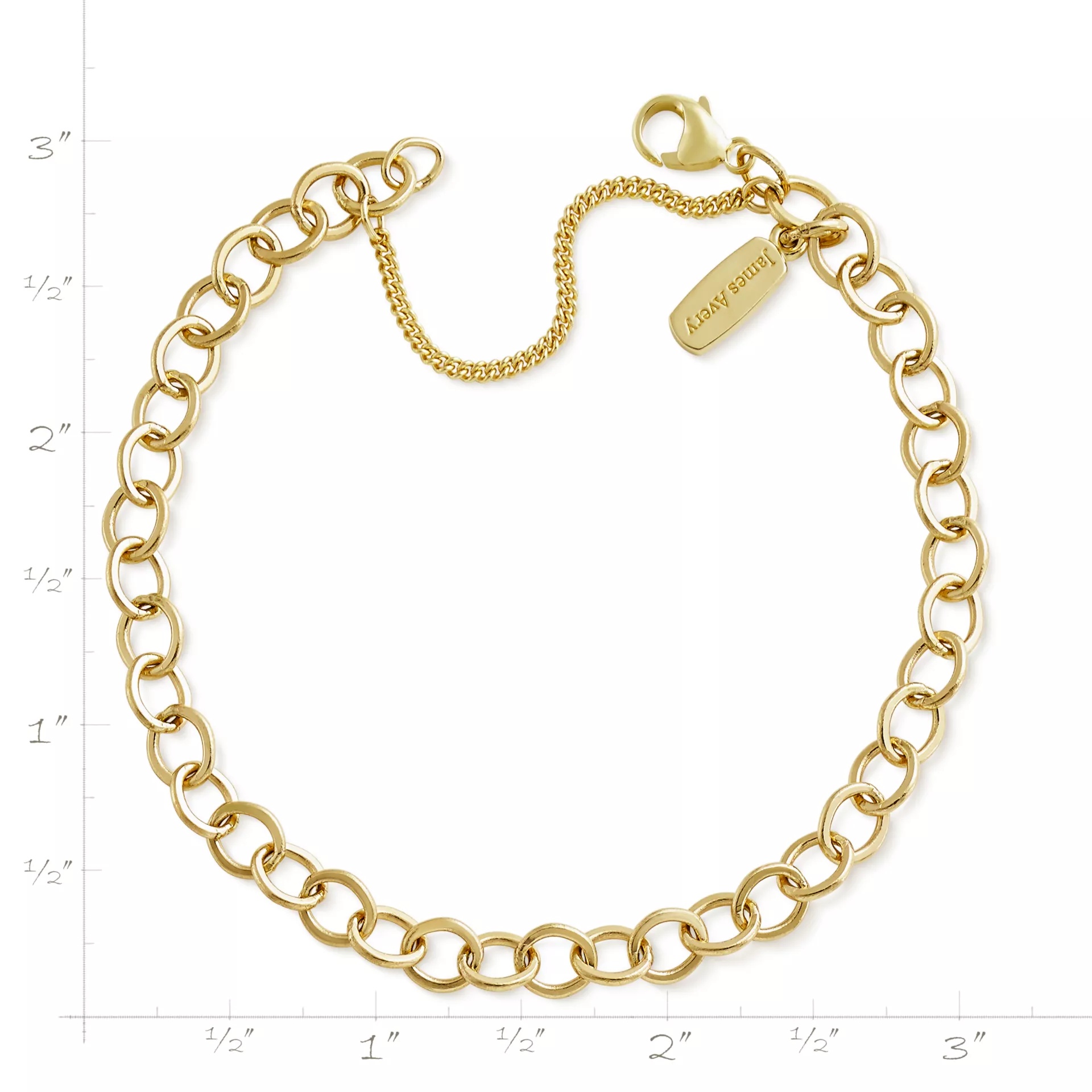 Forged Link Charm Bracelet - Image 3