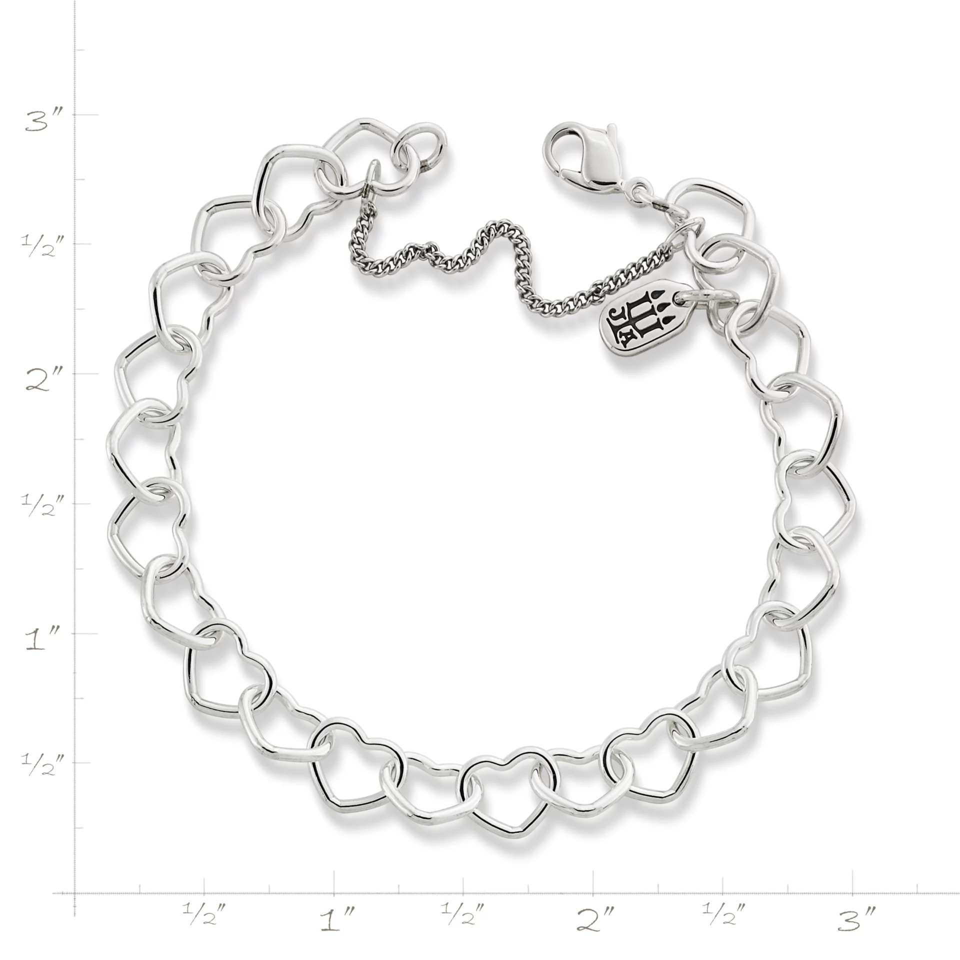 Connected Hearts Charm Bracelet - Image 5