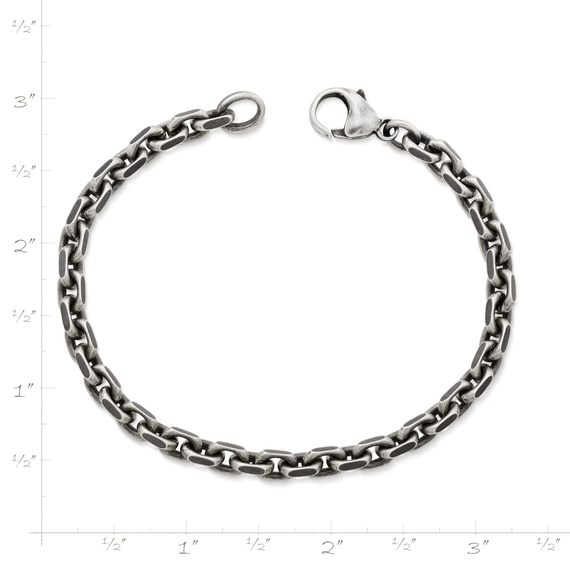 Forged Cable Link Bracelet - Image 2