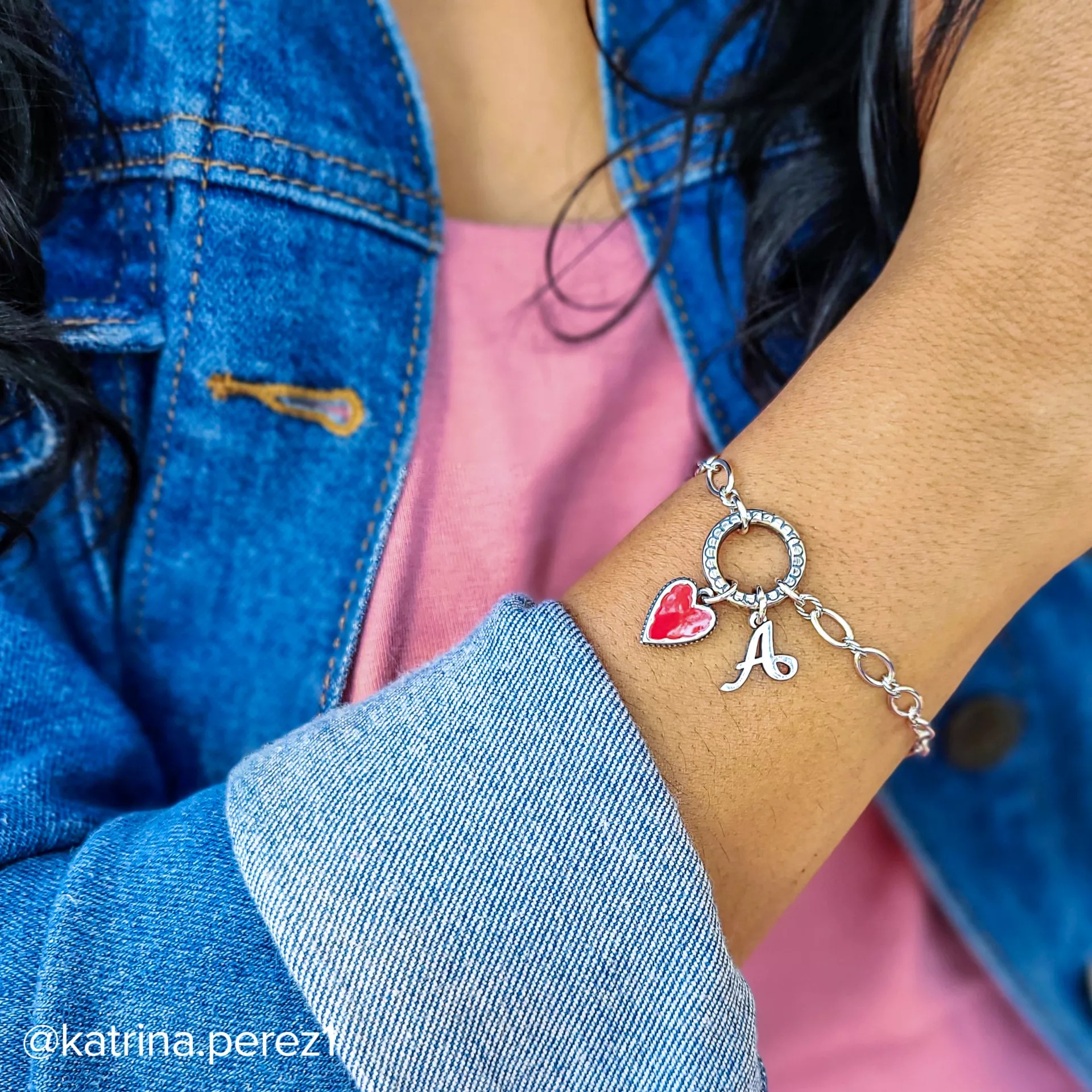 Ornate Circlet Changeable Charm Bracelet - Image 4