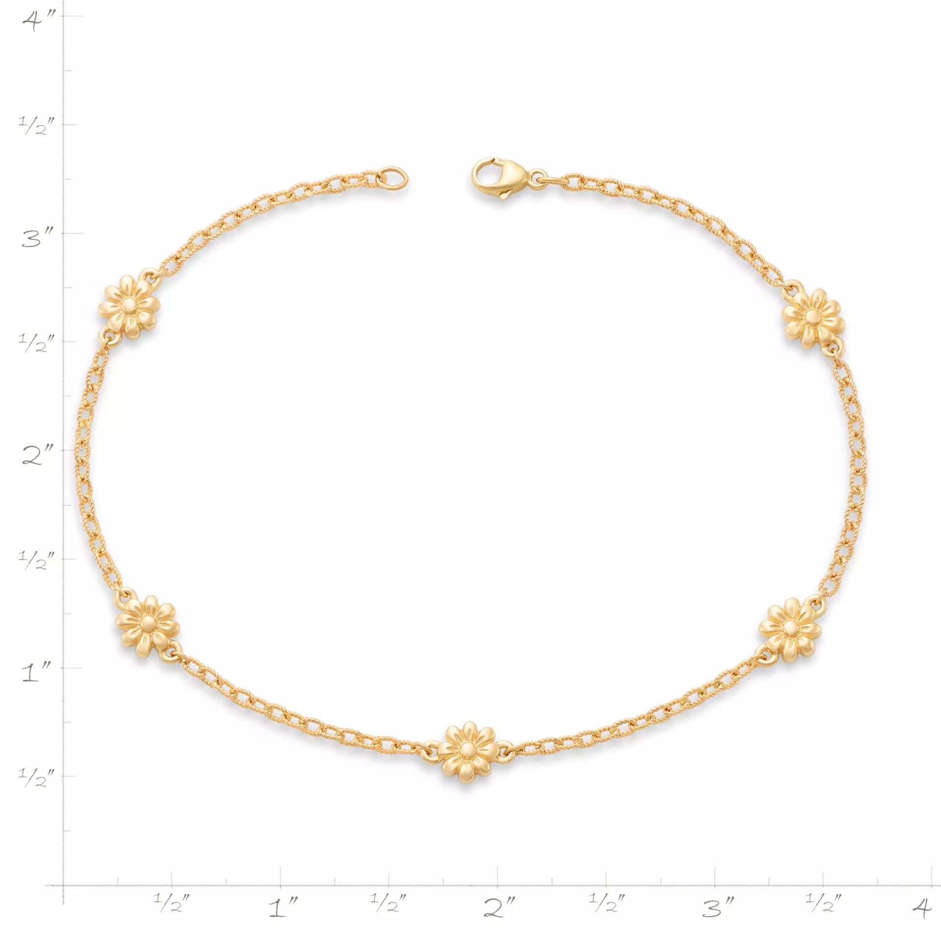 Margarita Flower Anklet - Image 4