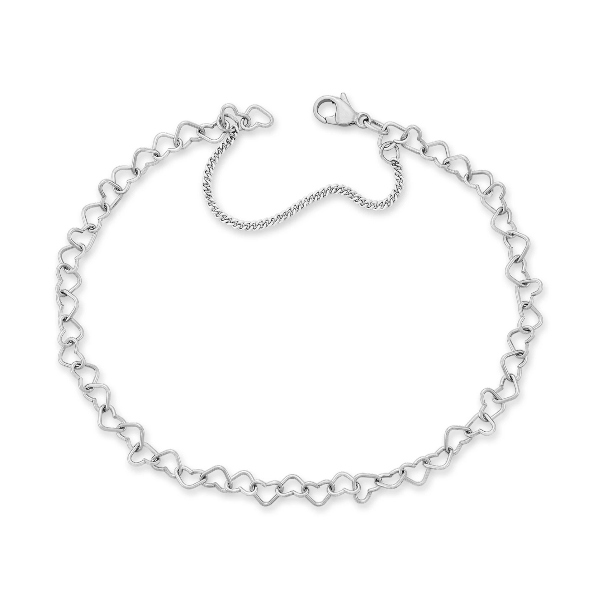 Light Connected Hearts Charm Bracelet