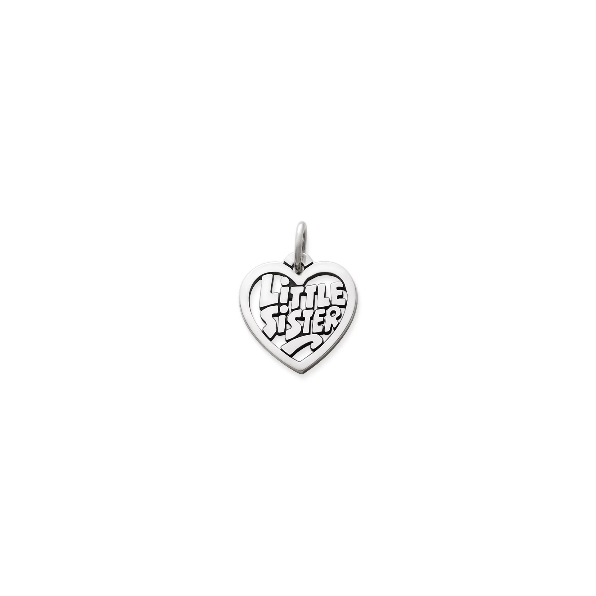 Little Sister Heart Charm