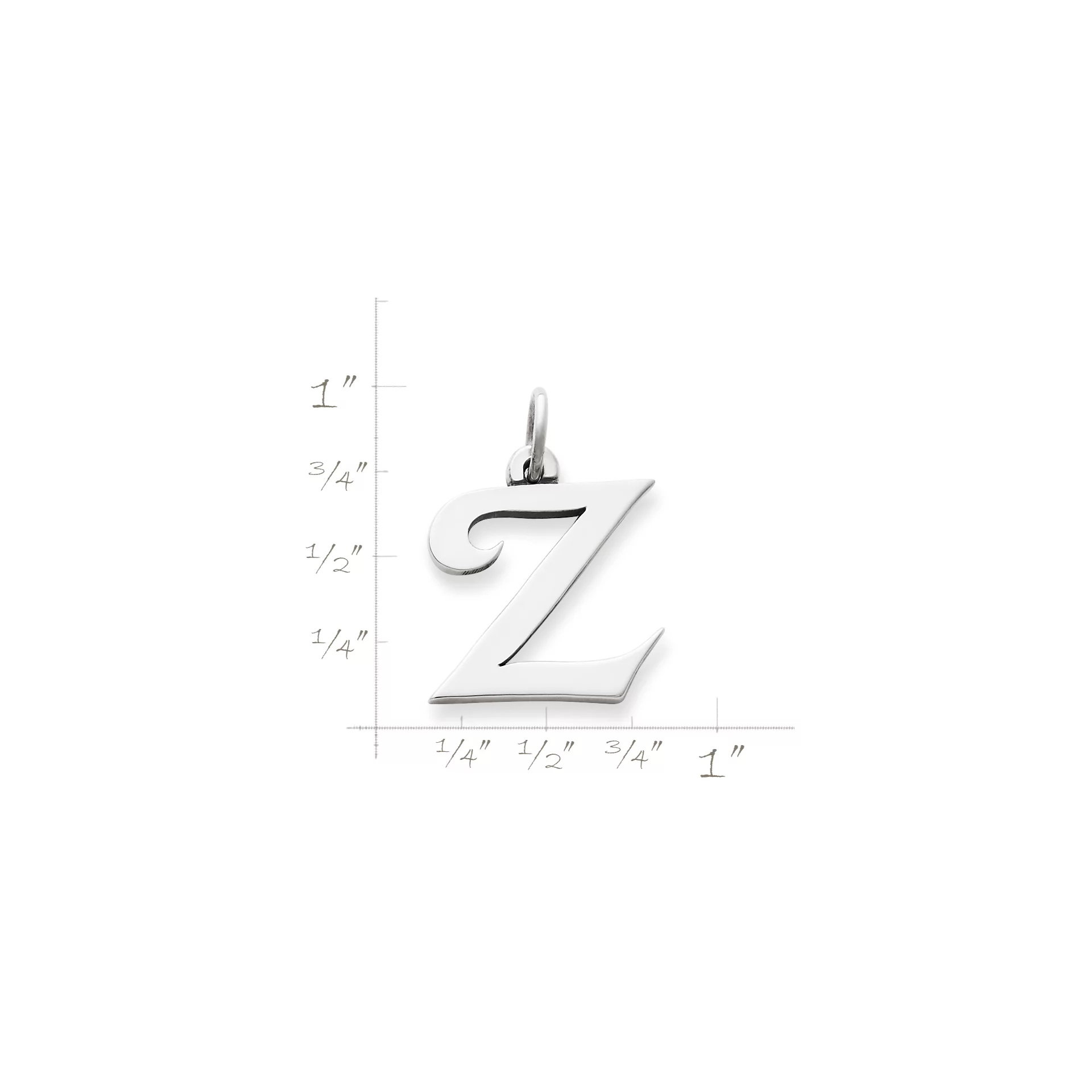 Large Script Initial Charm - Image 3