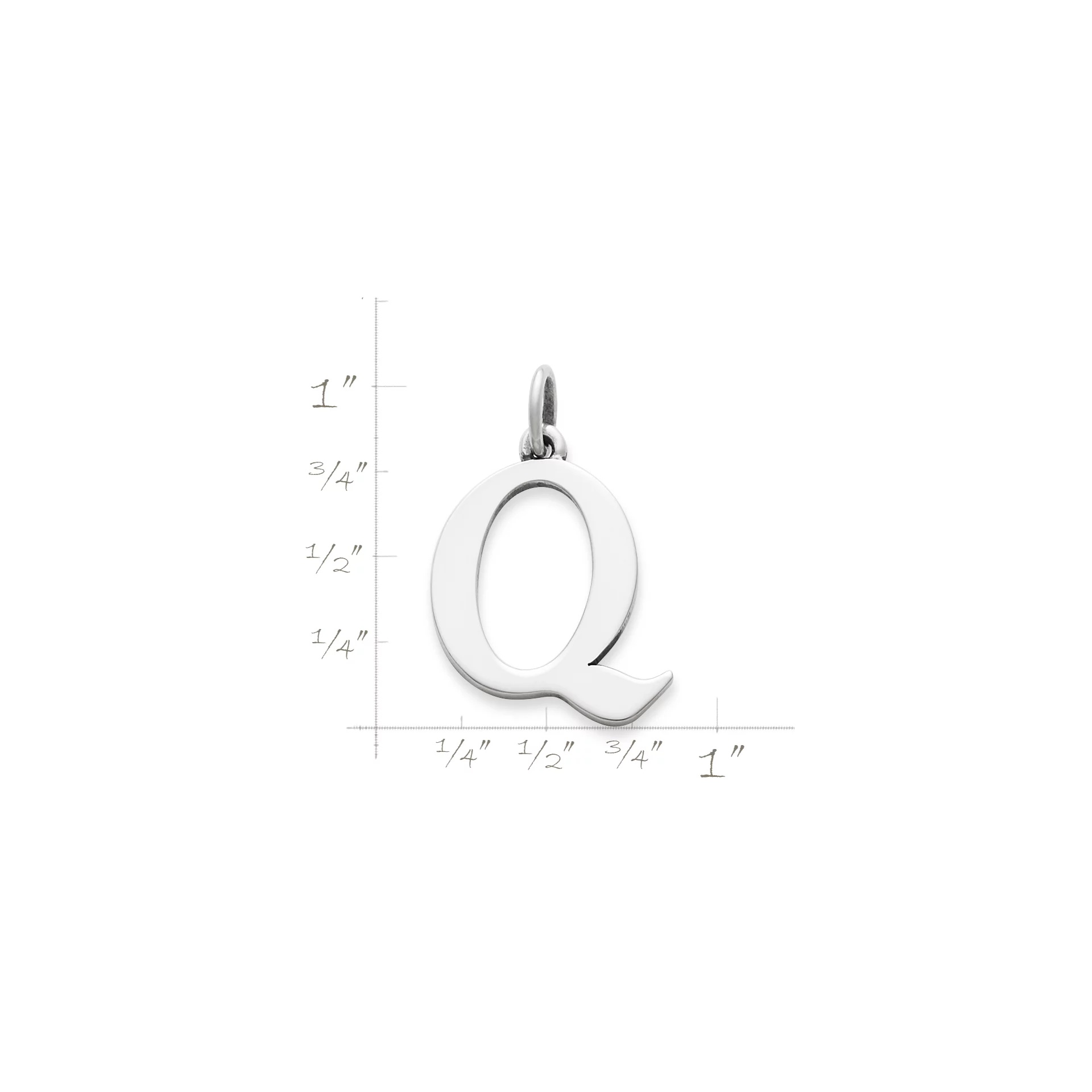 Large Script Initial Charm - Image 3