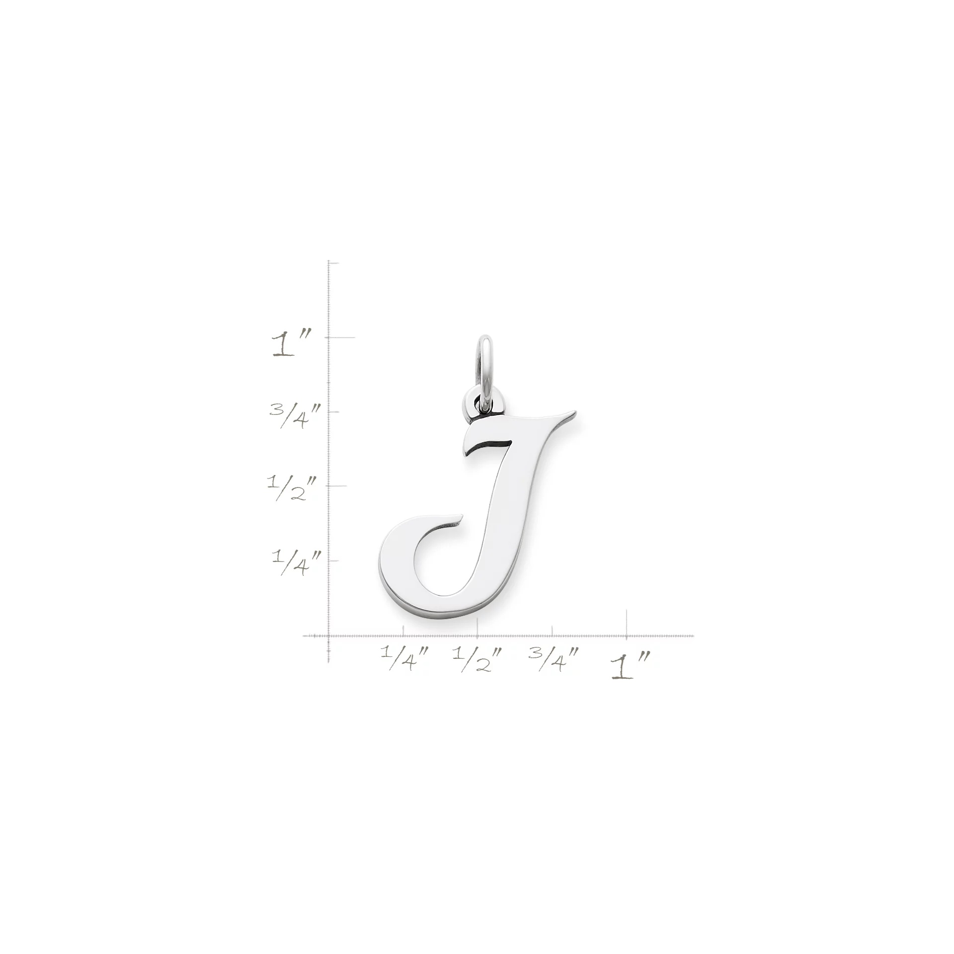Large Script Initial Charm - Image 3