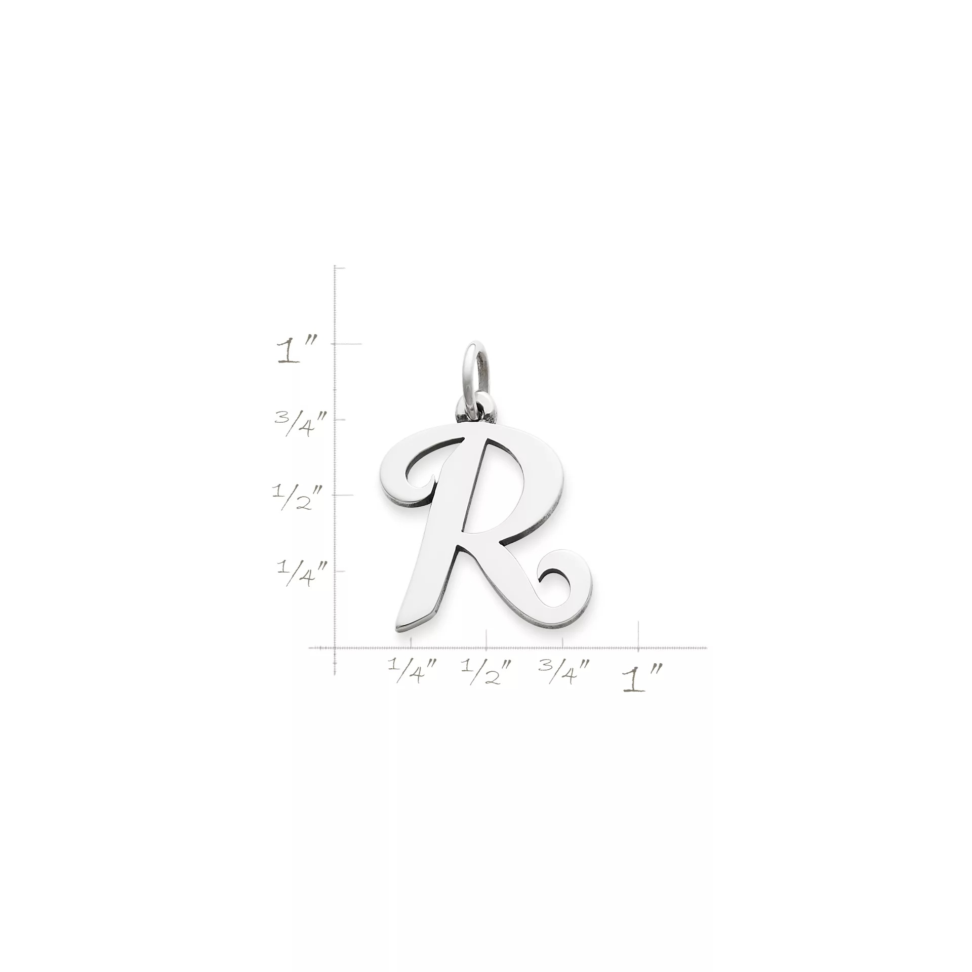 Large Script Initial Charm - Image 3