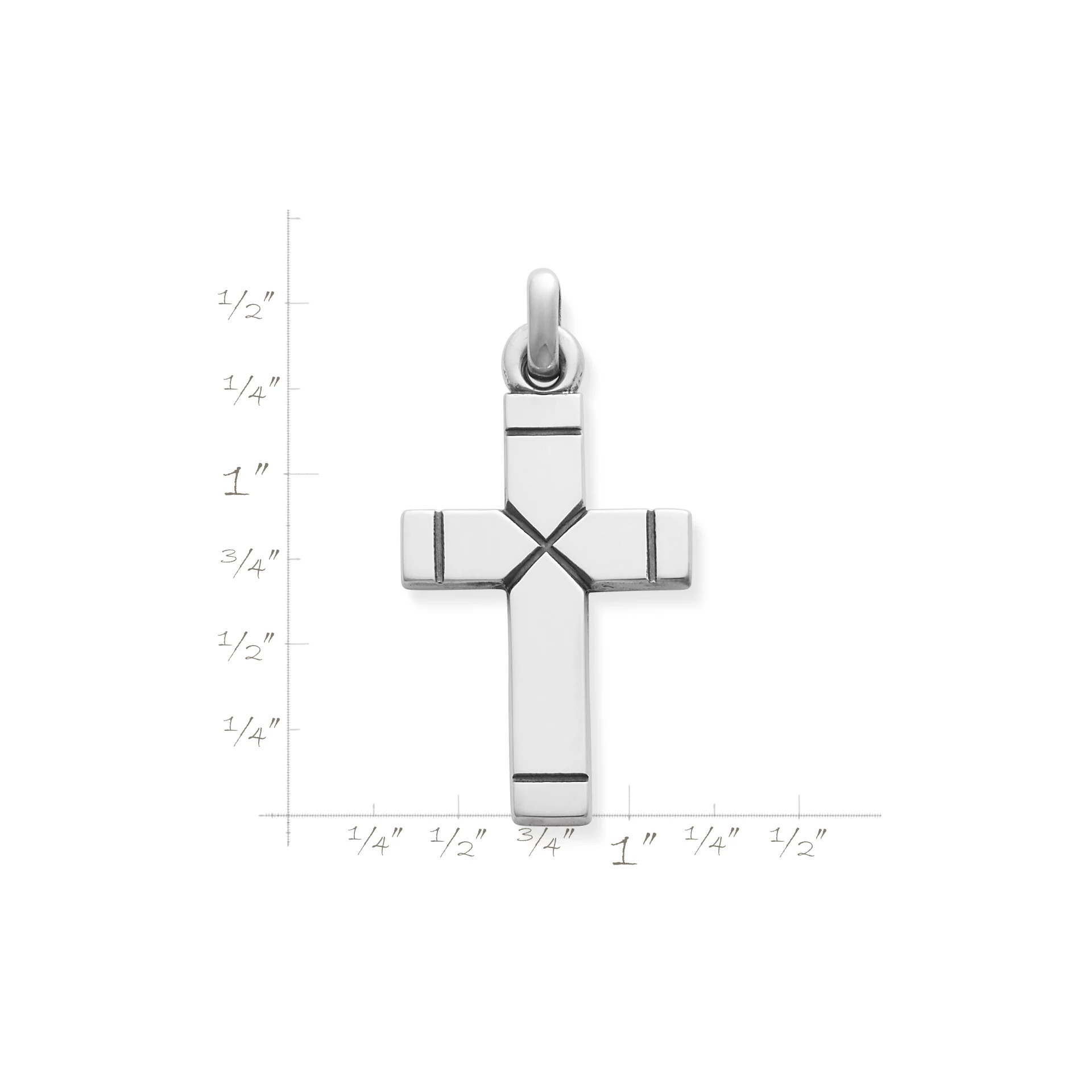 Plain Latin Cross Pendant - Image 3