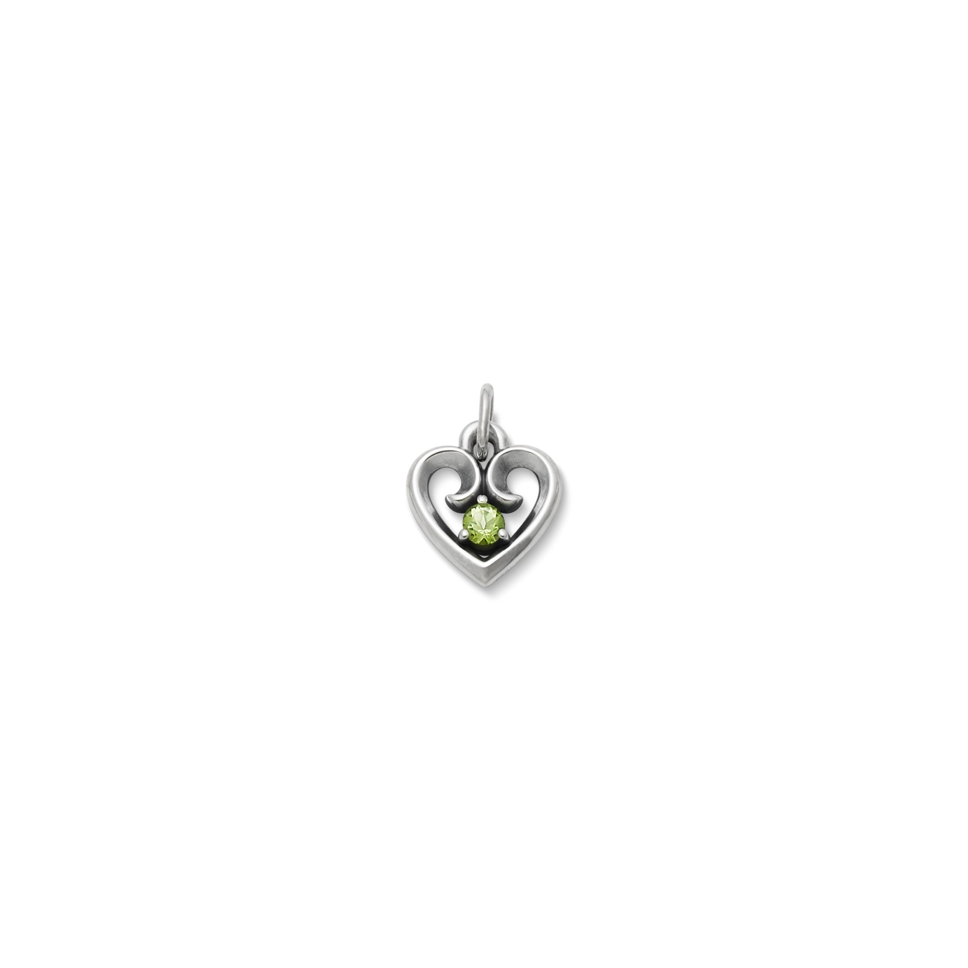 Avery Remembrance Heart Birthstone Charm