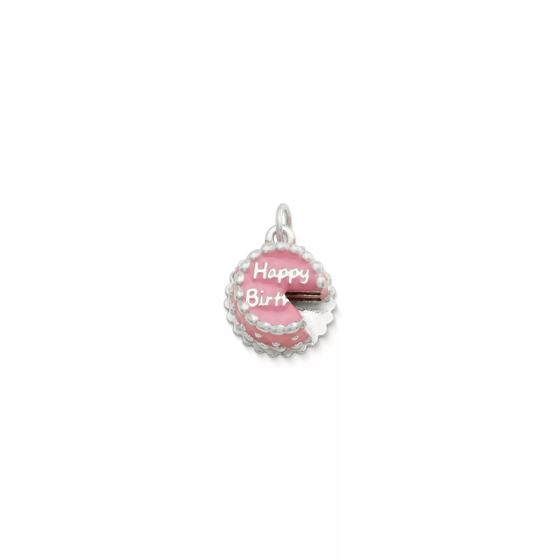 Enamel Birthday Cake Charm