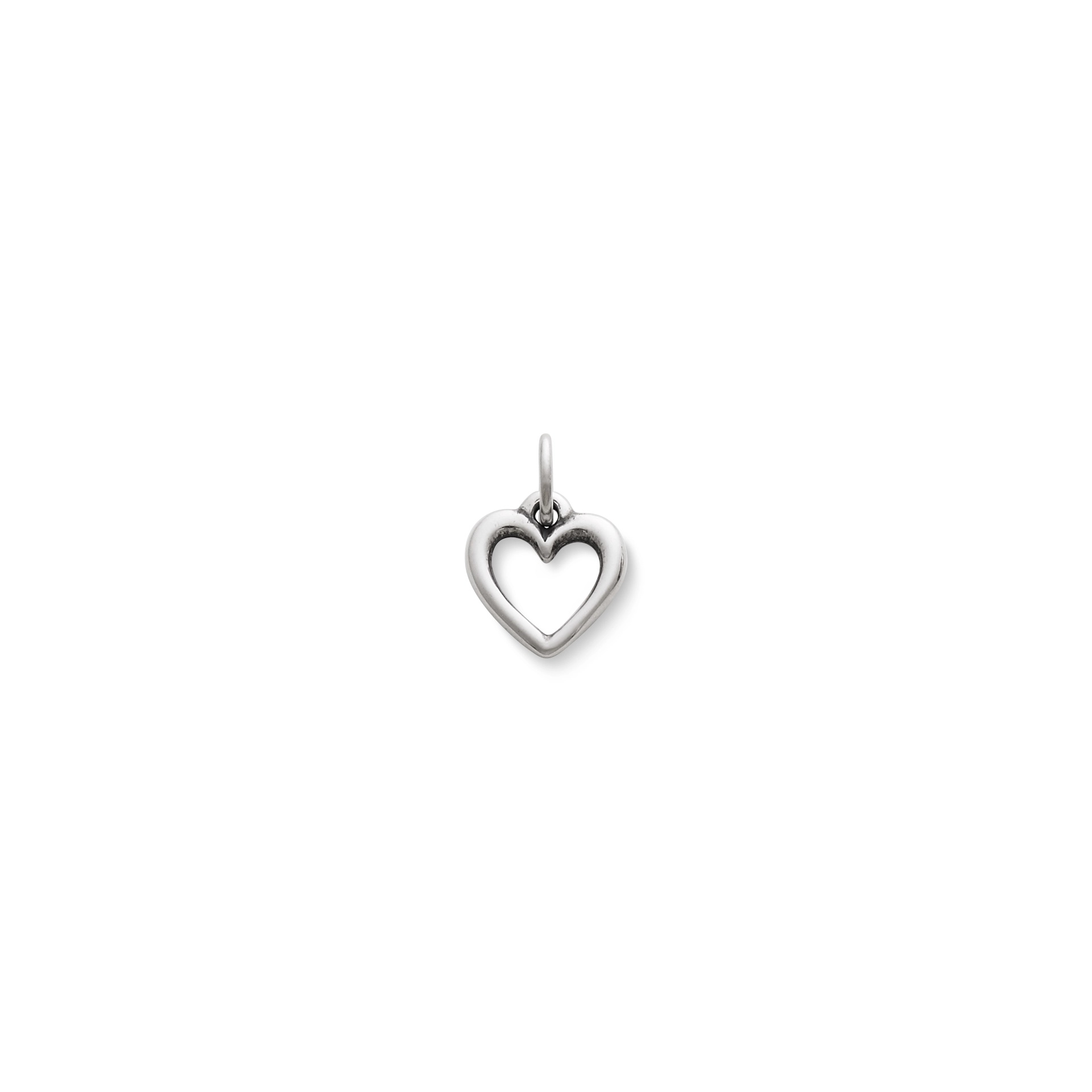 Open Wire Heart Charm