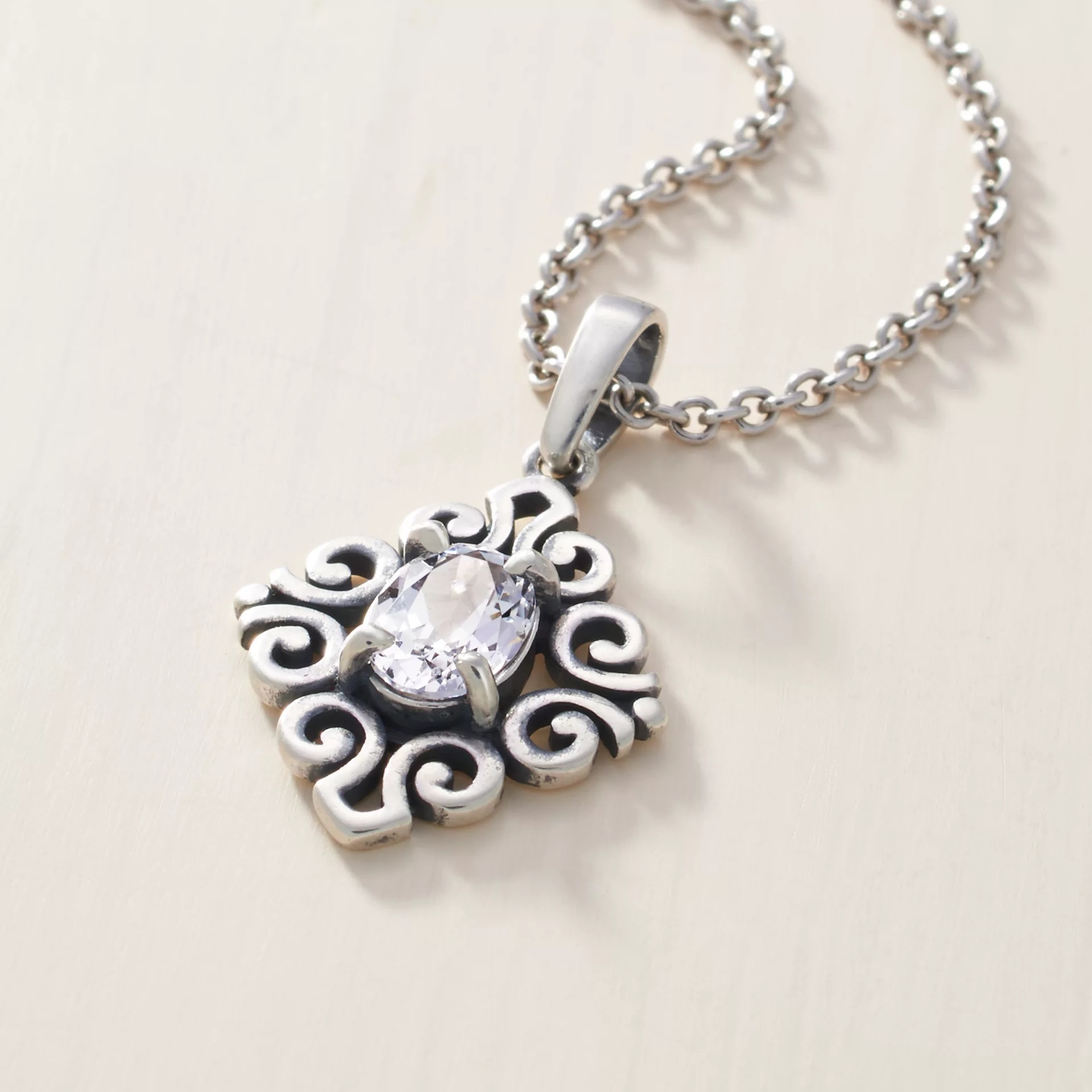 Spanish Lace Birthstone Pendant - Image 2