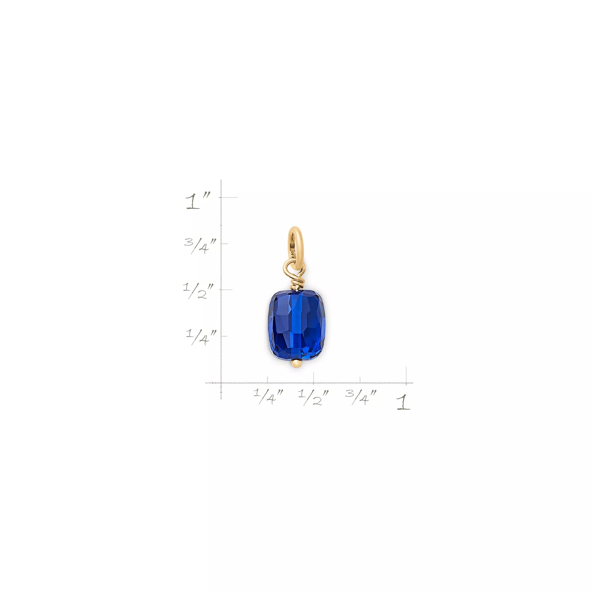 Faceted Gemstone Bead Pendant - Image 4