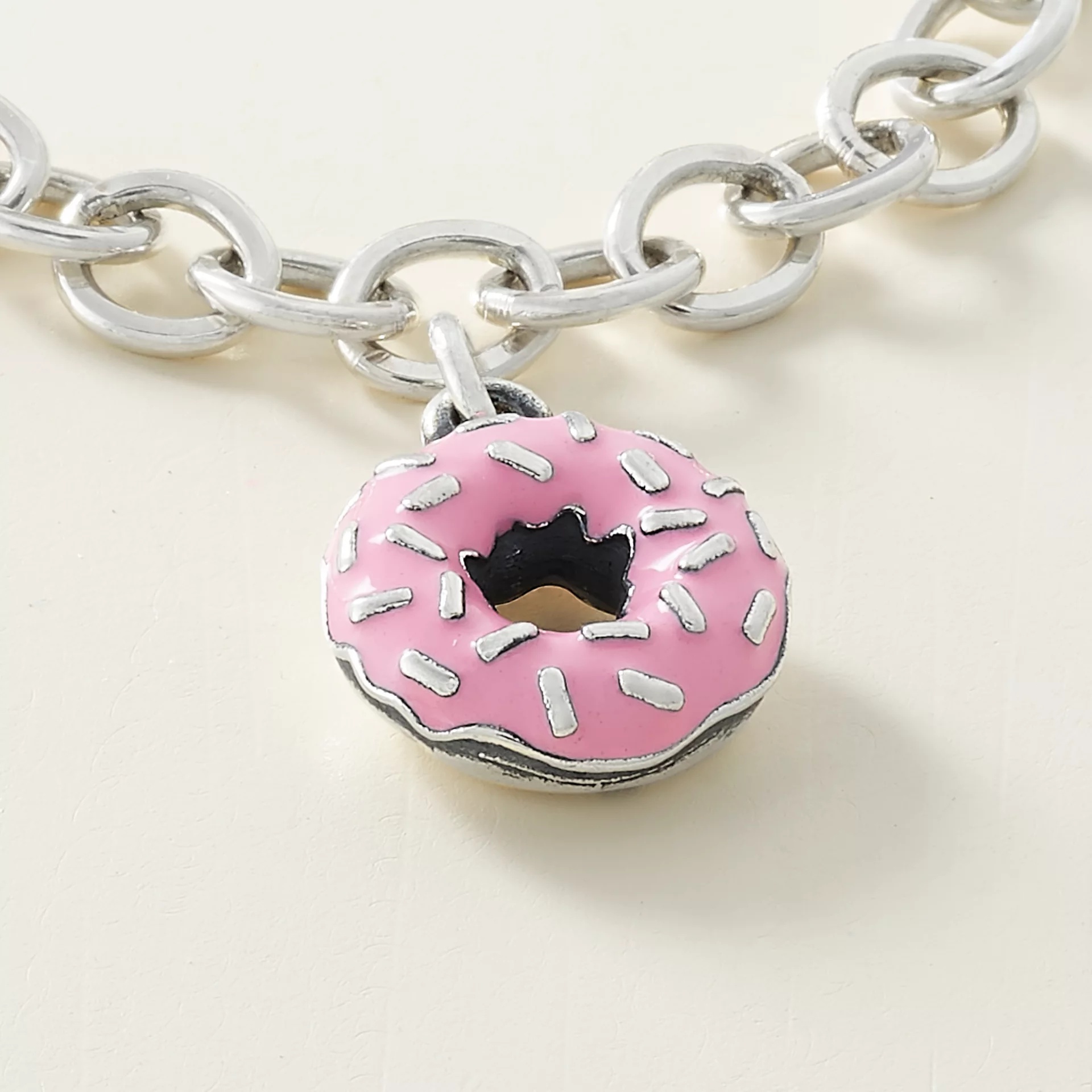 Enamel Frosted Donut Charm - Image 3