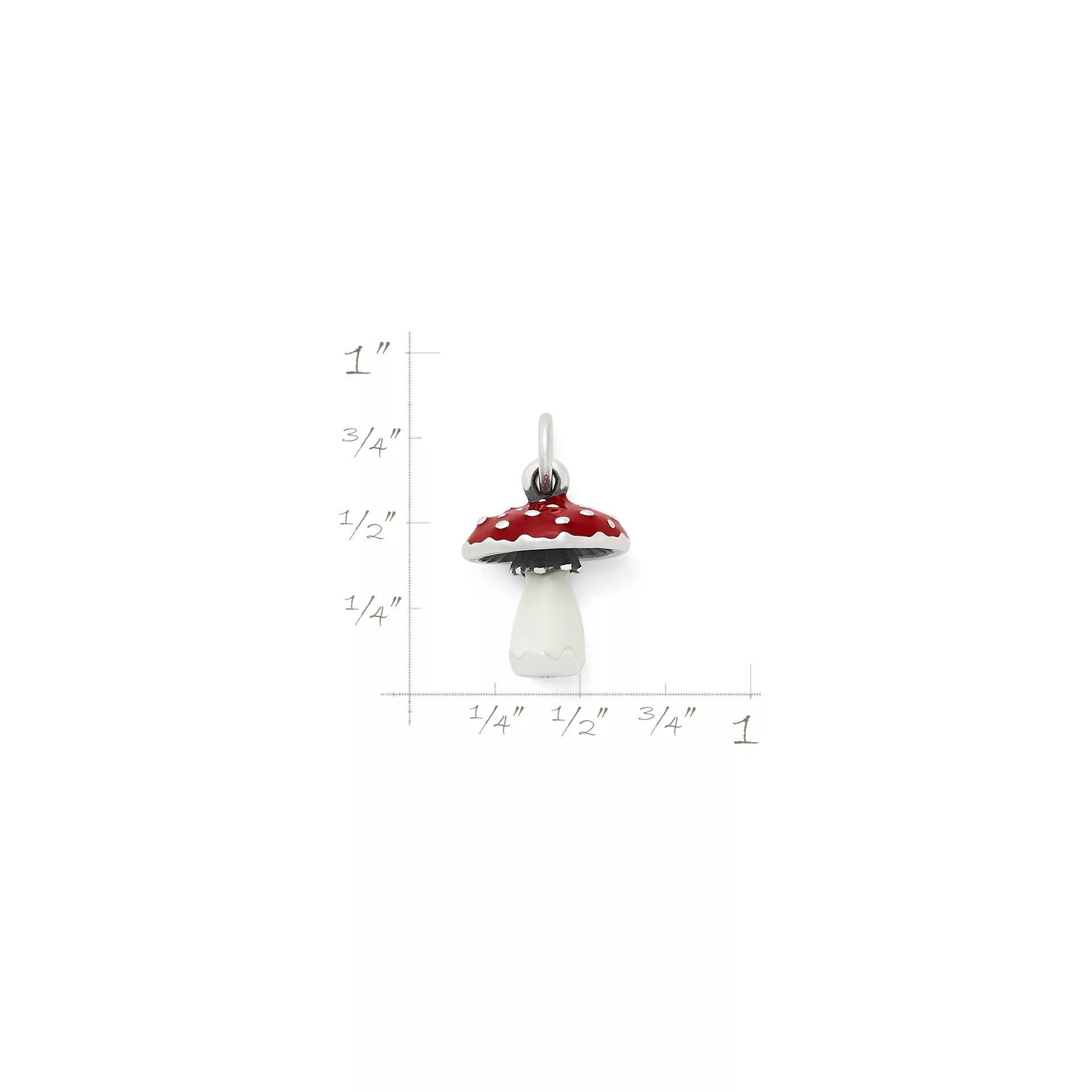 Enamel Mushroom Charm - Image 3