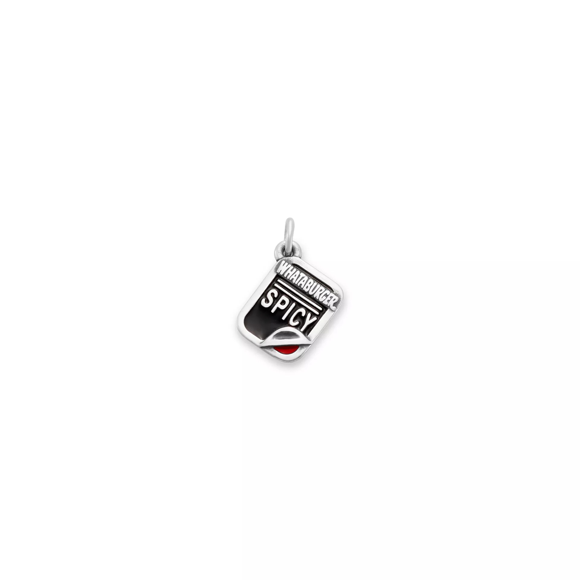 Enamel "Whataburger Spicy" Ketchup Charm