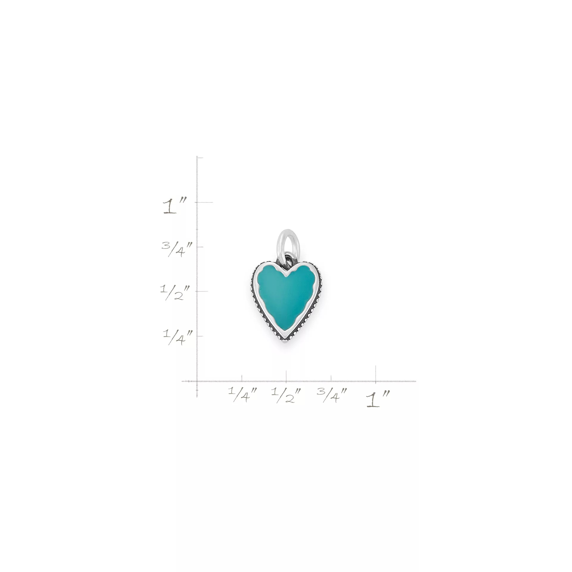 Enamel Heart Charm - Image 7