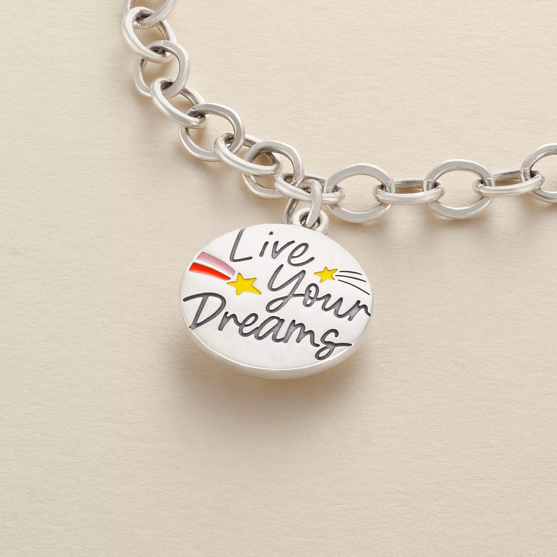 Enamel Live Your Dreams Charm - Image 2