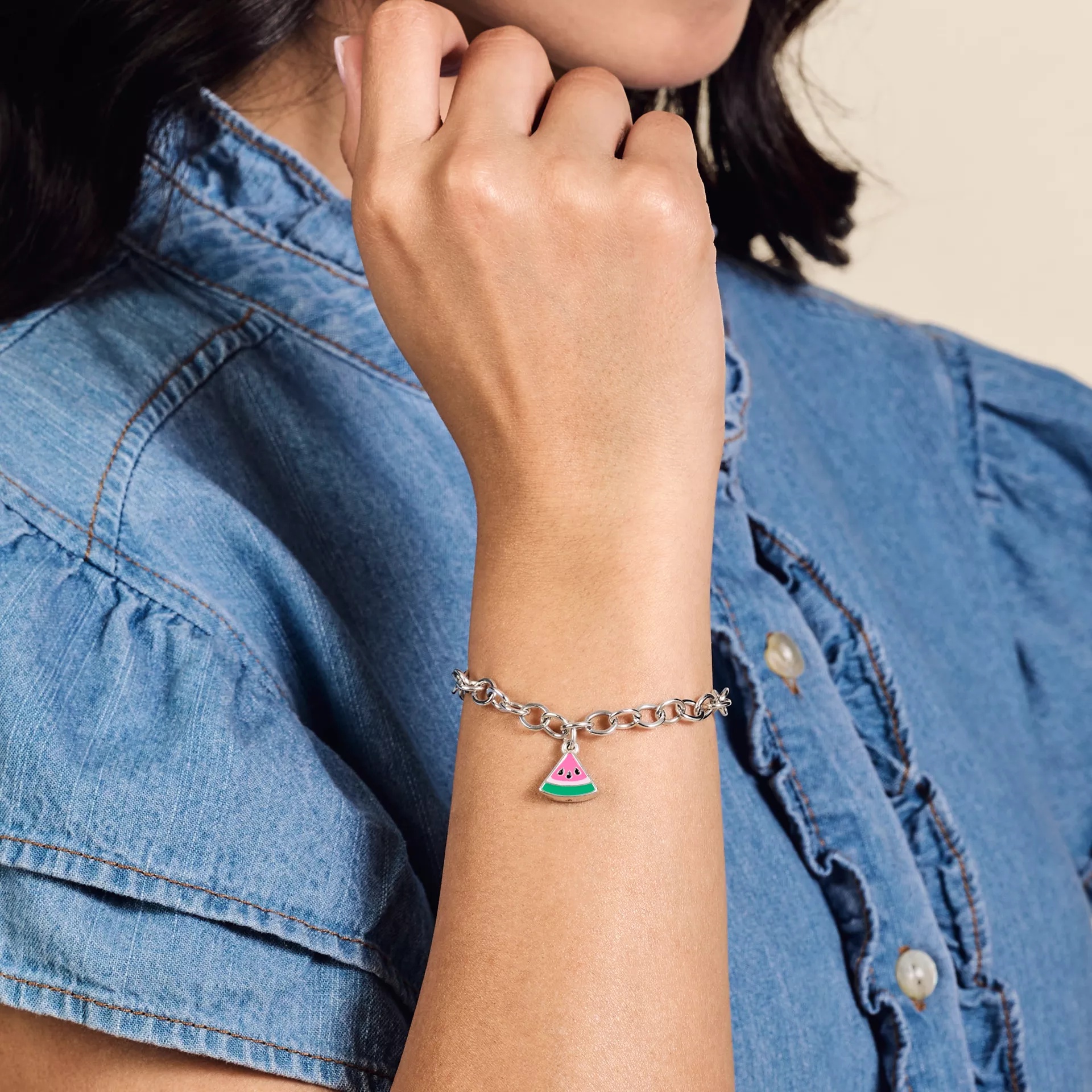 Enamel Watermelon Charm - Image 5