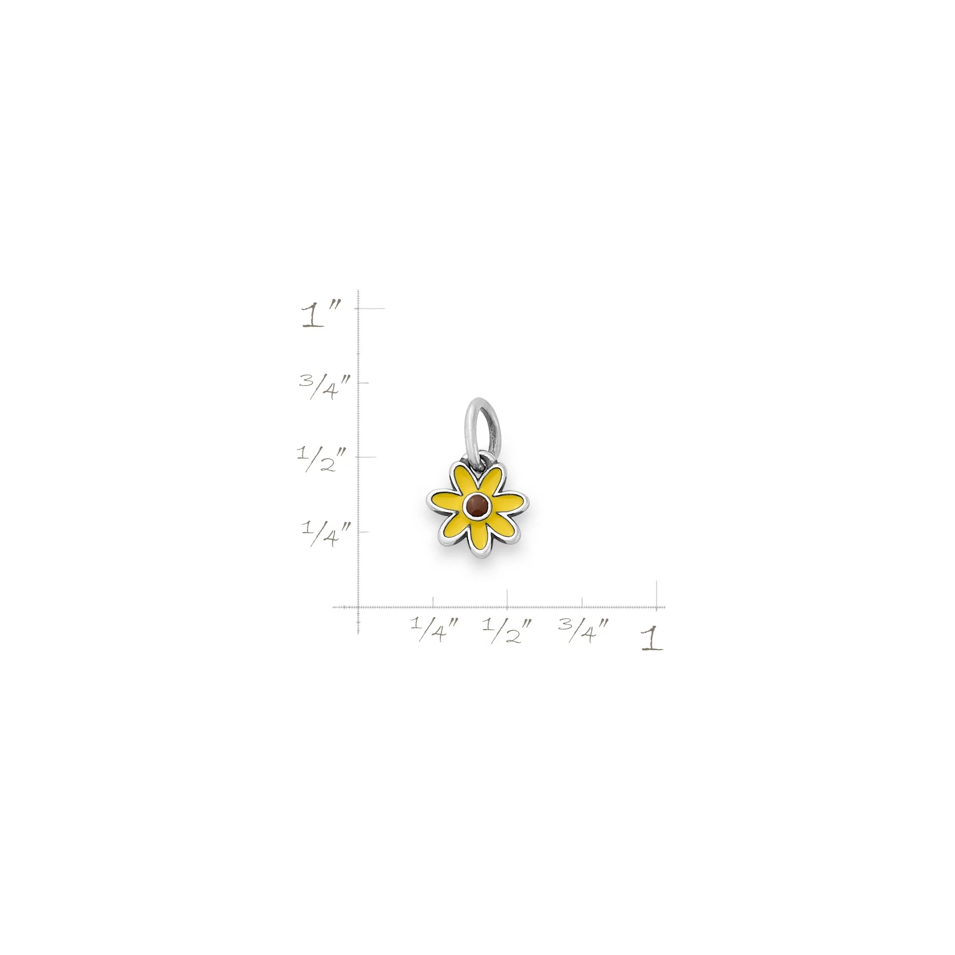 Enamel Mini Flower Charm - Image 6