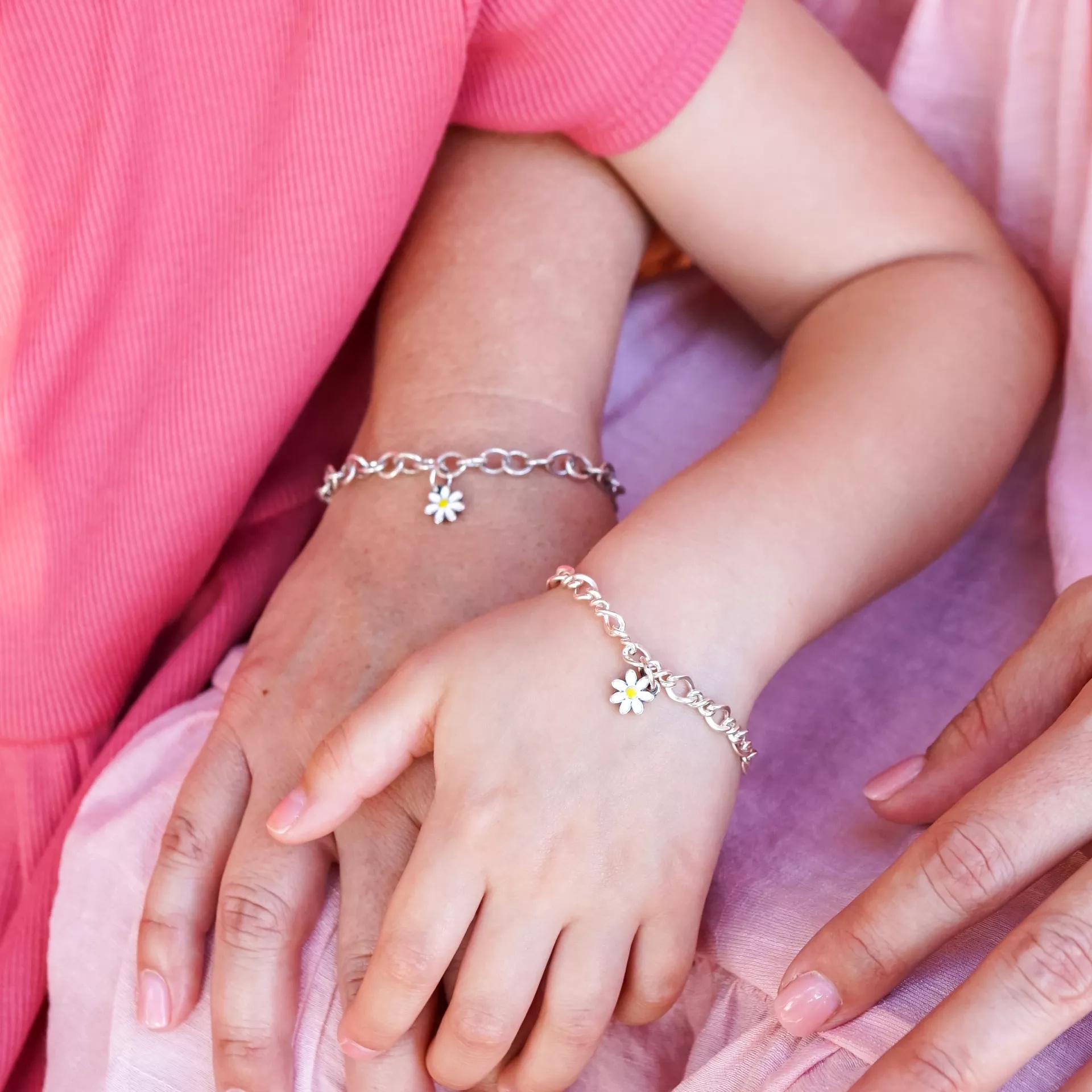 Enamel Mini Flower Charm - Image 3