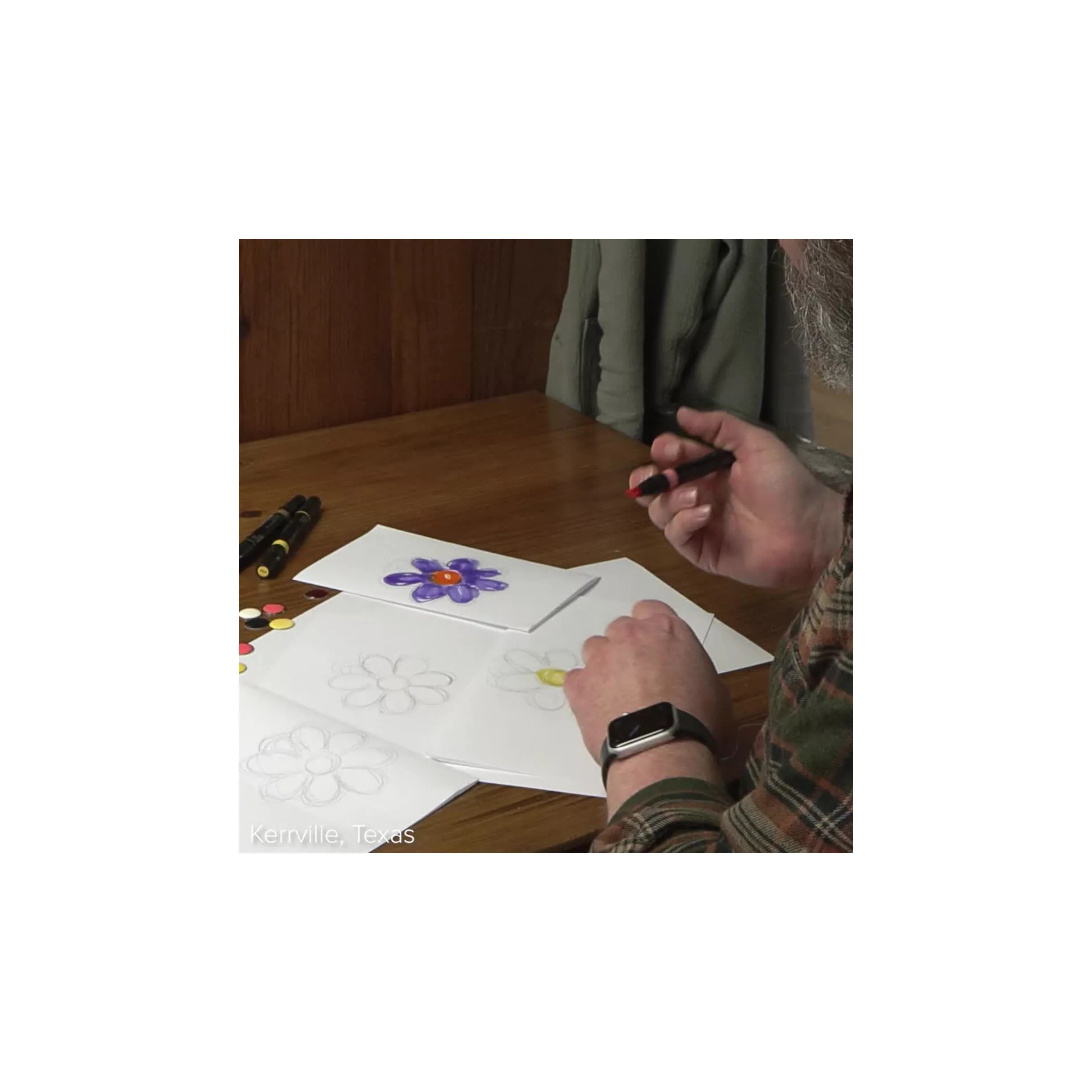 Enamel Mini Flower Charm - Image 5