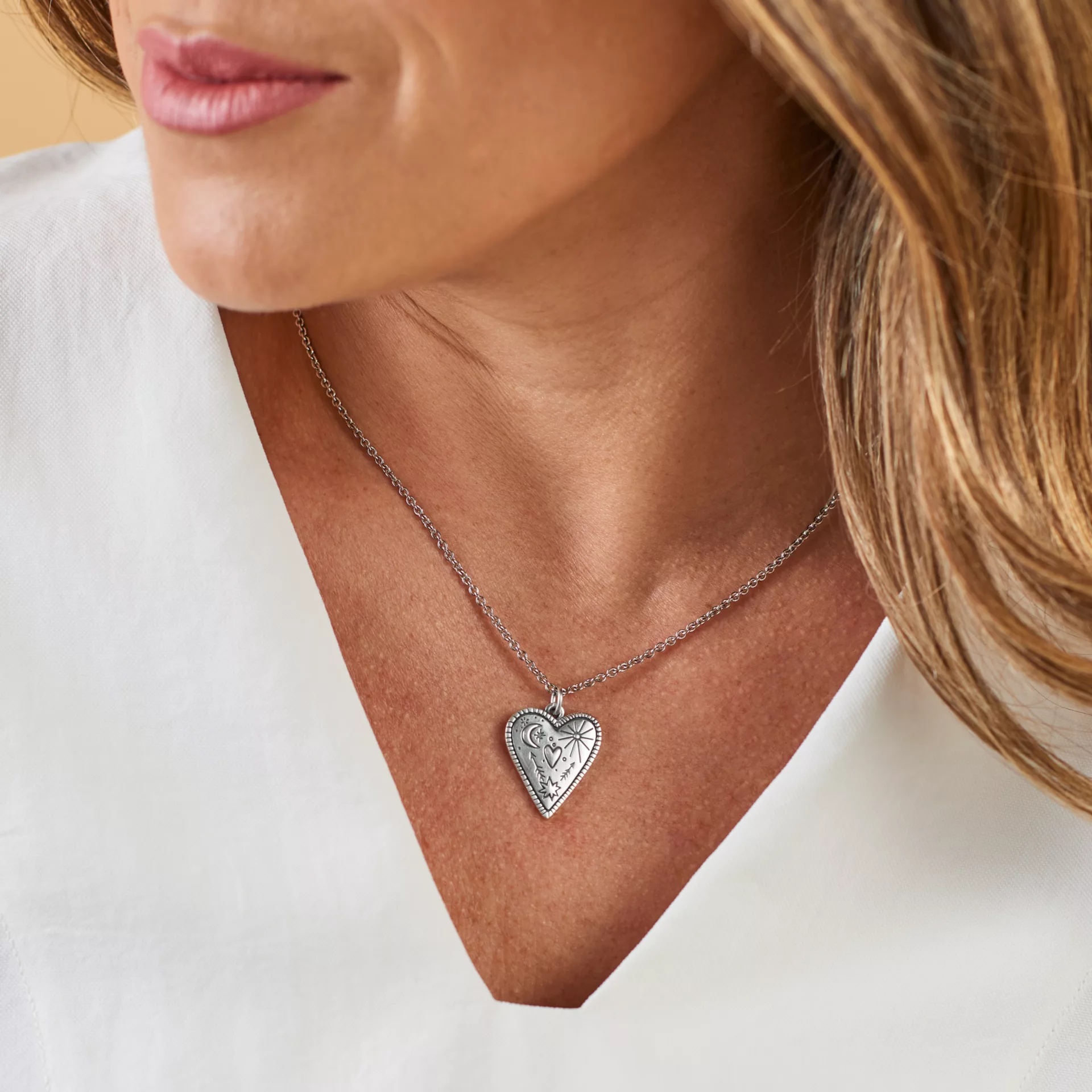 Western Sky Heart Charm - Image 3