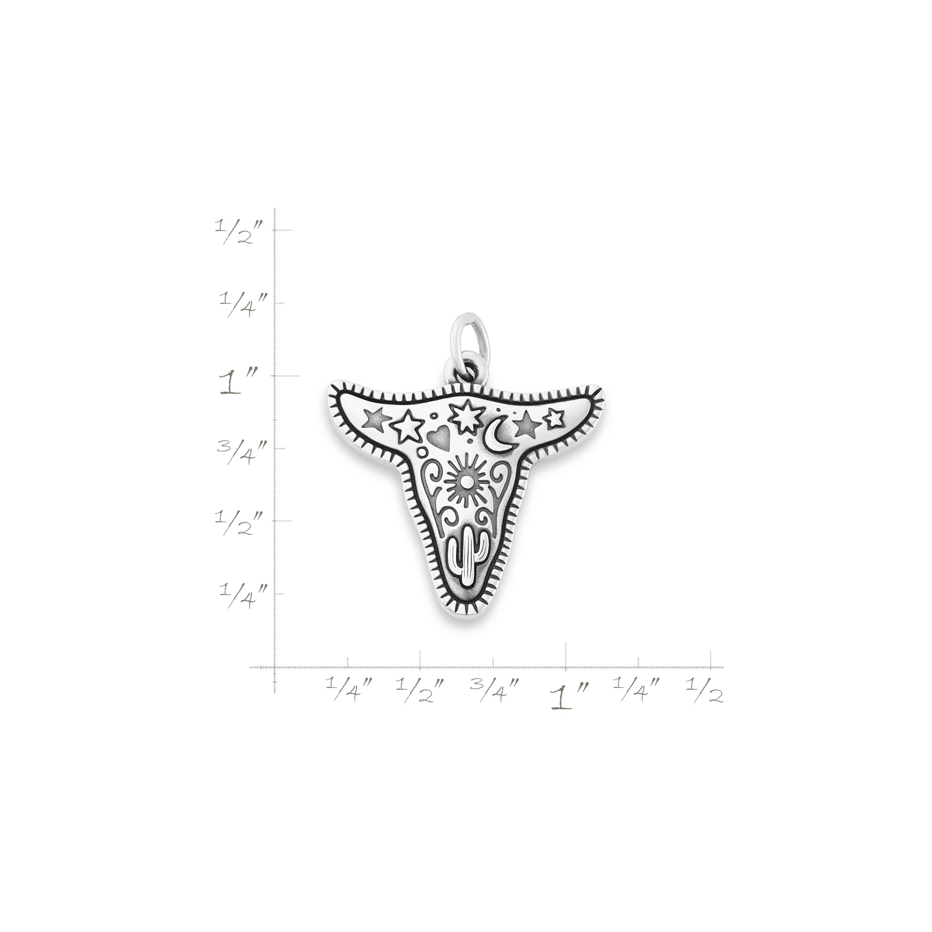 Western Sky Steer Charm - Image 5