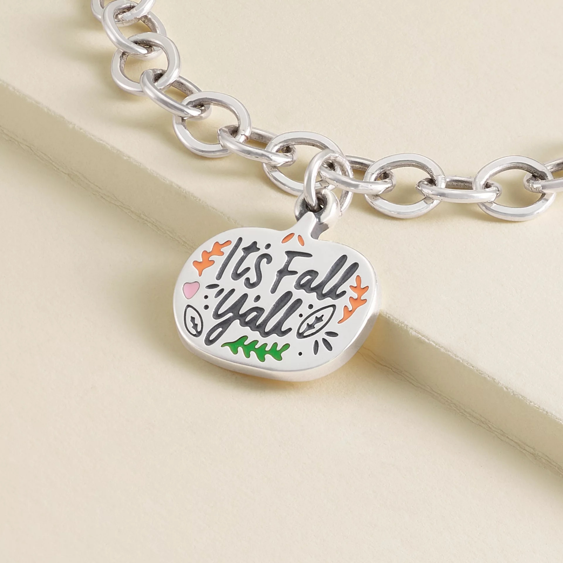 Enamel It's Fall Y'all Charm - Image 2