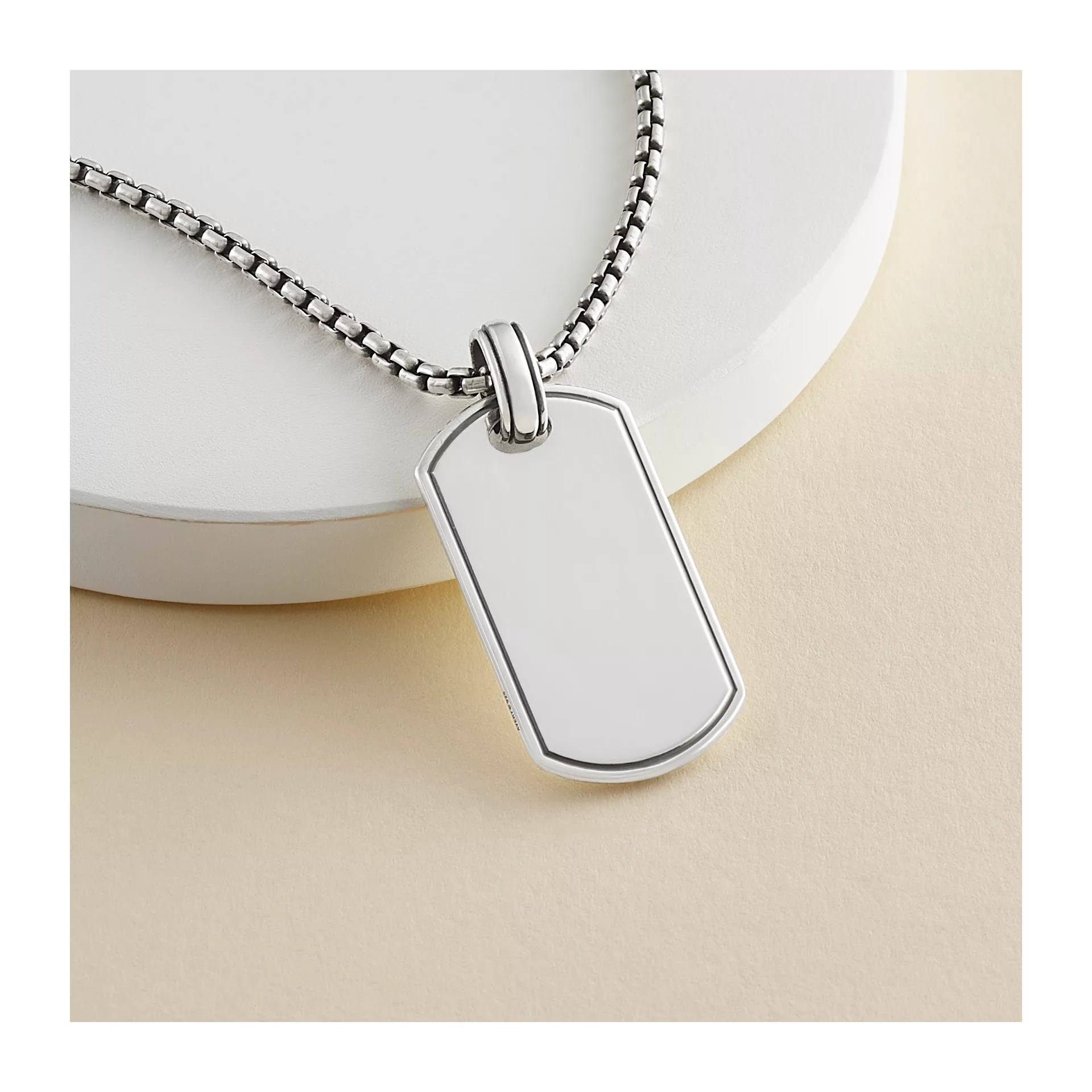 Classic Tag Pendant - Image 2