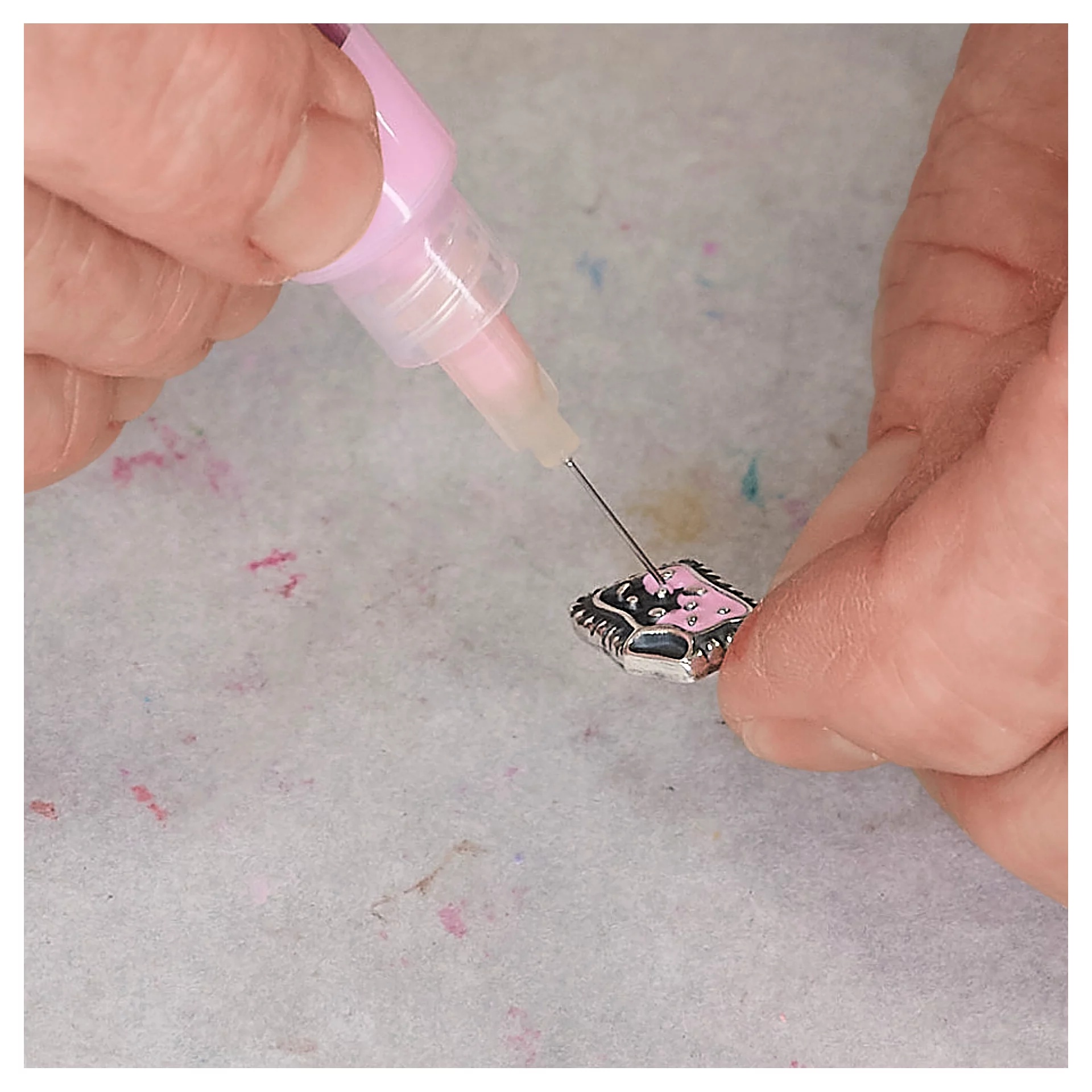 Enamel Frosted Toaster Pastry Charm - Image 4