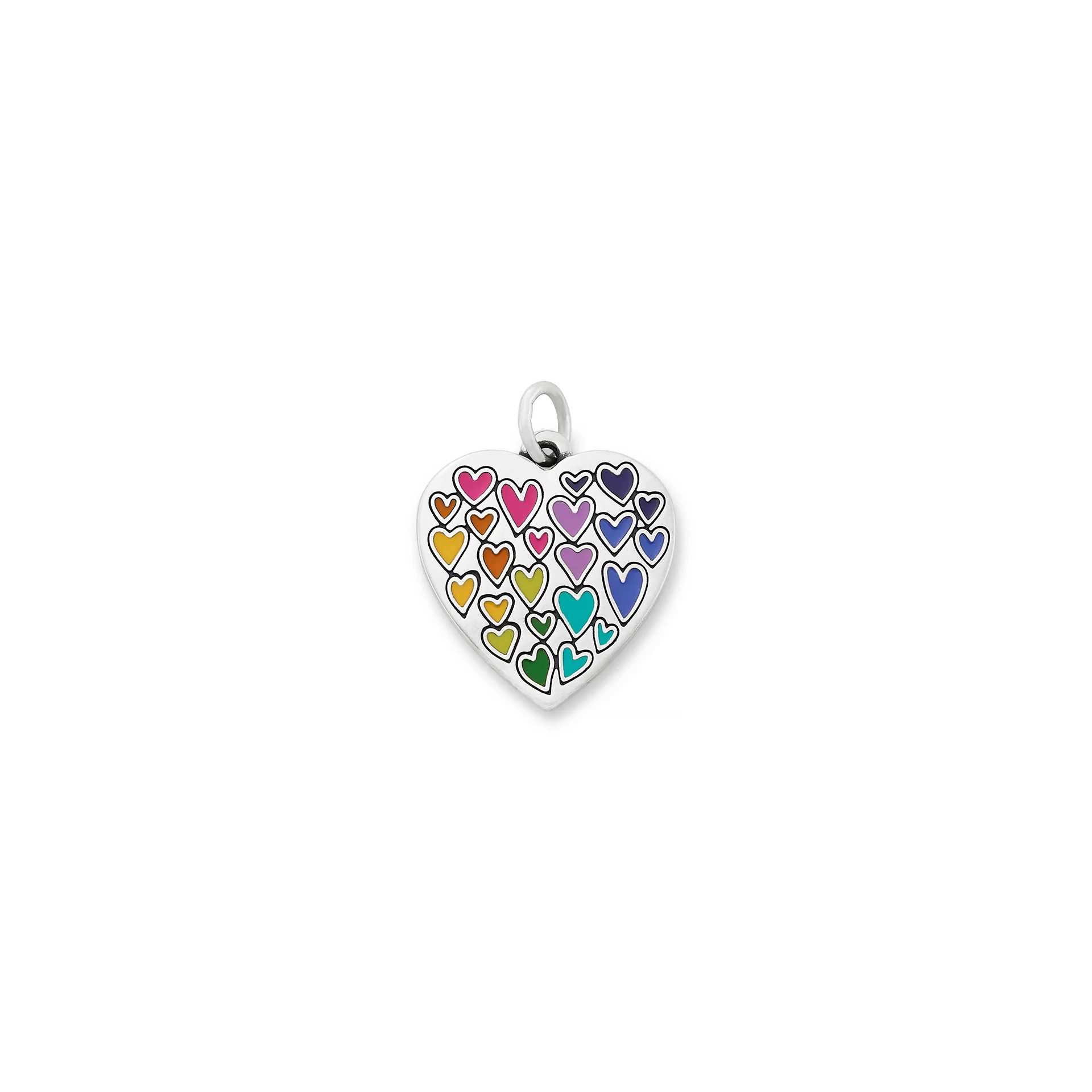 Full of Love Enamel Heart Charm