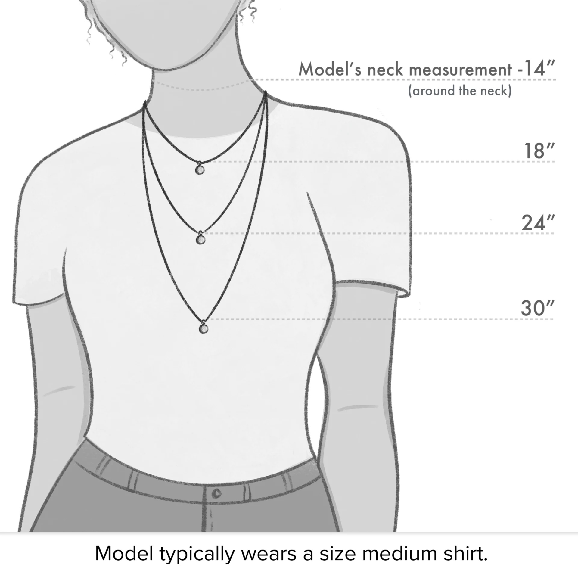 Oval Twist Changeable Charm Necklace - Image 4