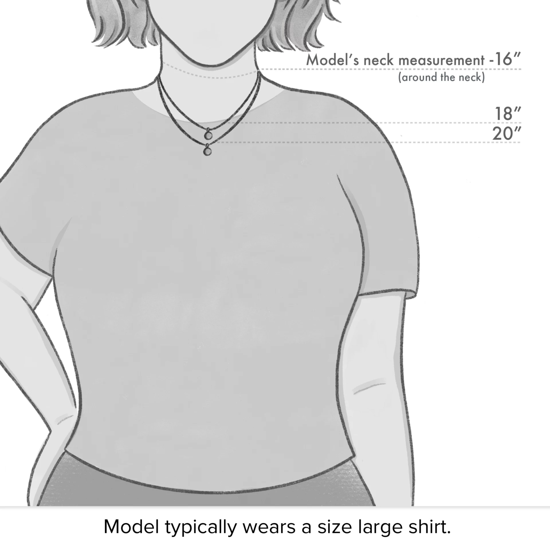 Enamel Beaded Chain Changeable Charm Holder Necklace - Image 7