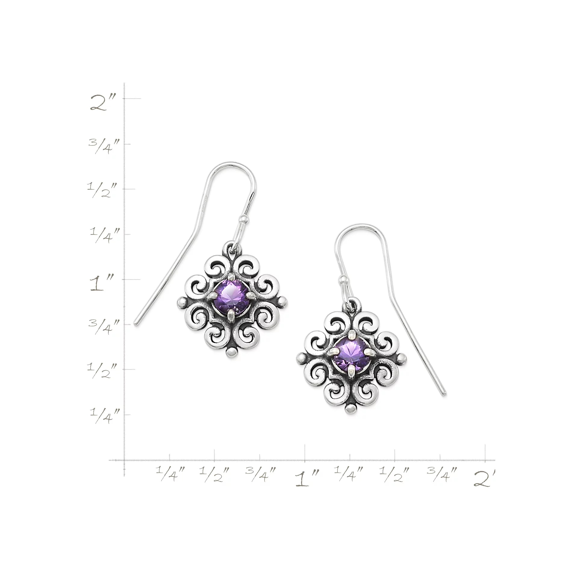 Spanish Lace Birthstone Dangle EarShop All Rings - Image 4