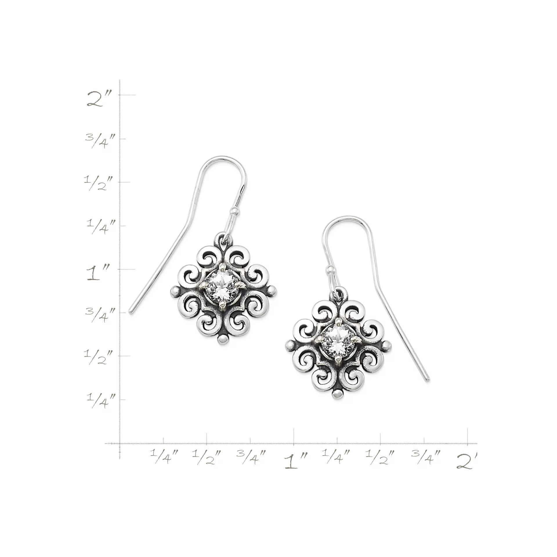 Spanish Lace Birthstone Dangle EarShop All Rings - Image 4