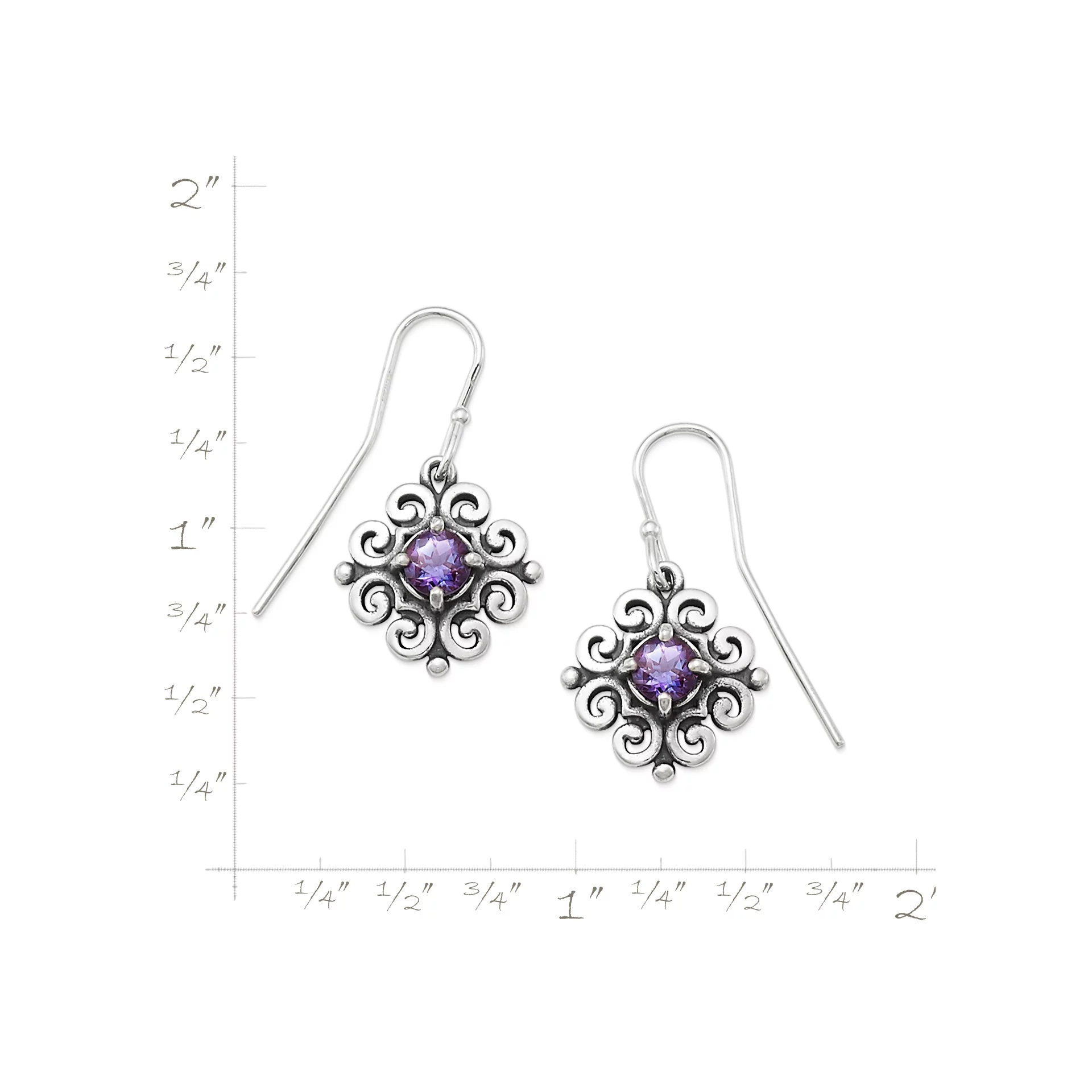 Spanish Lace Birthstone Dangle EarShop All Rings - Image 4