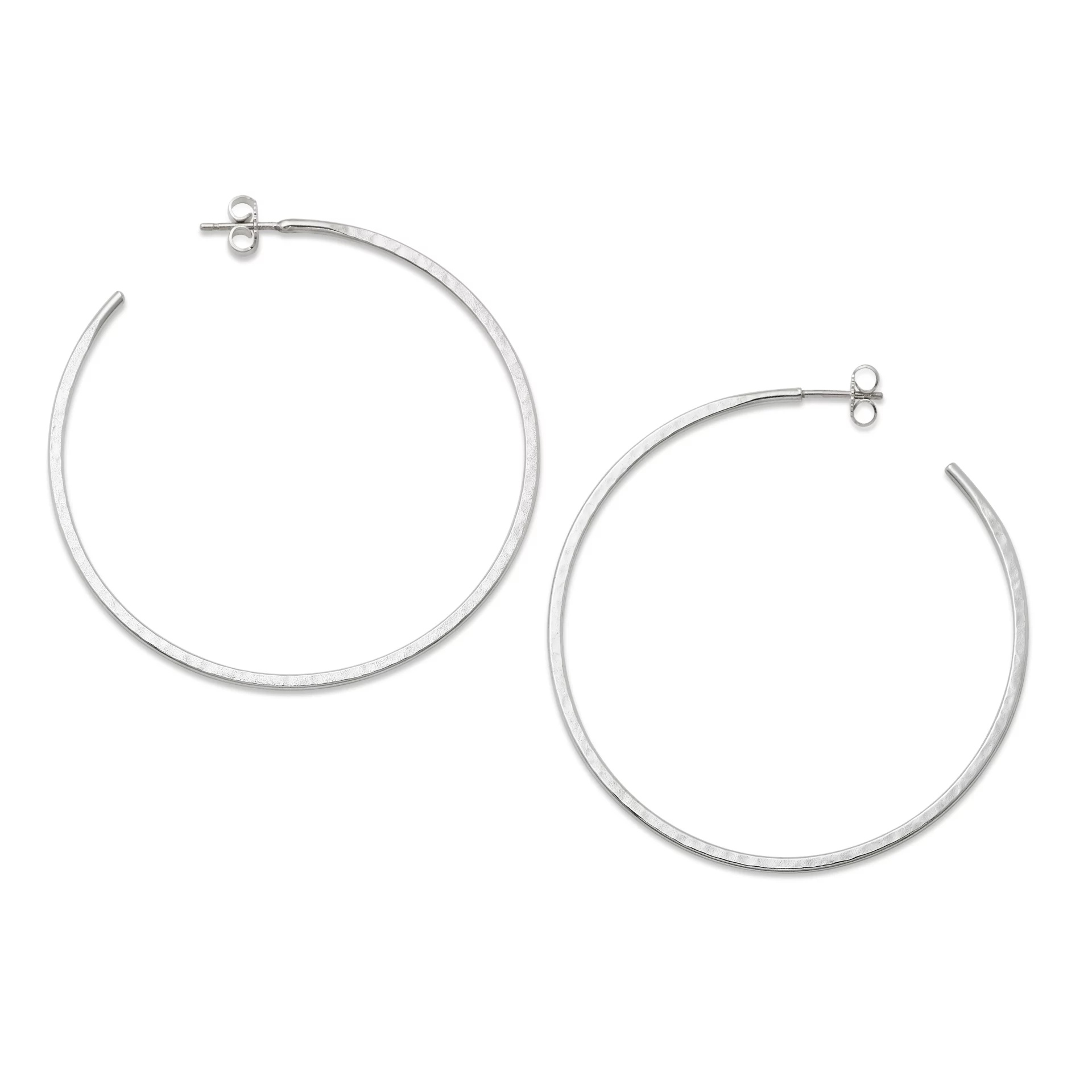 Classic Hammered Hoops