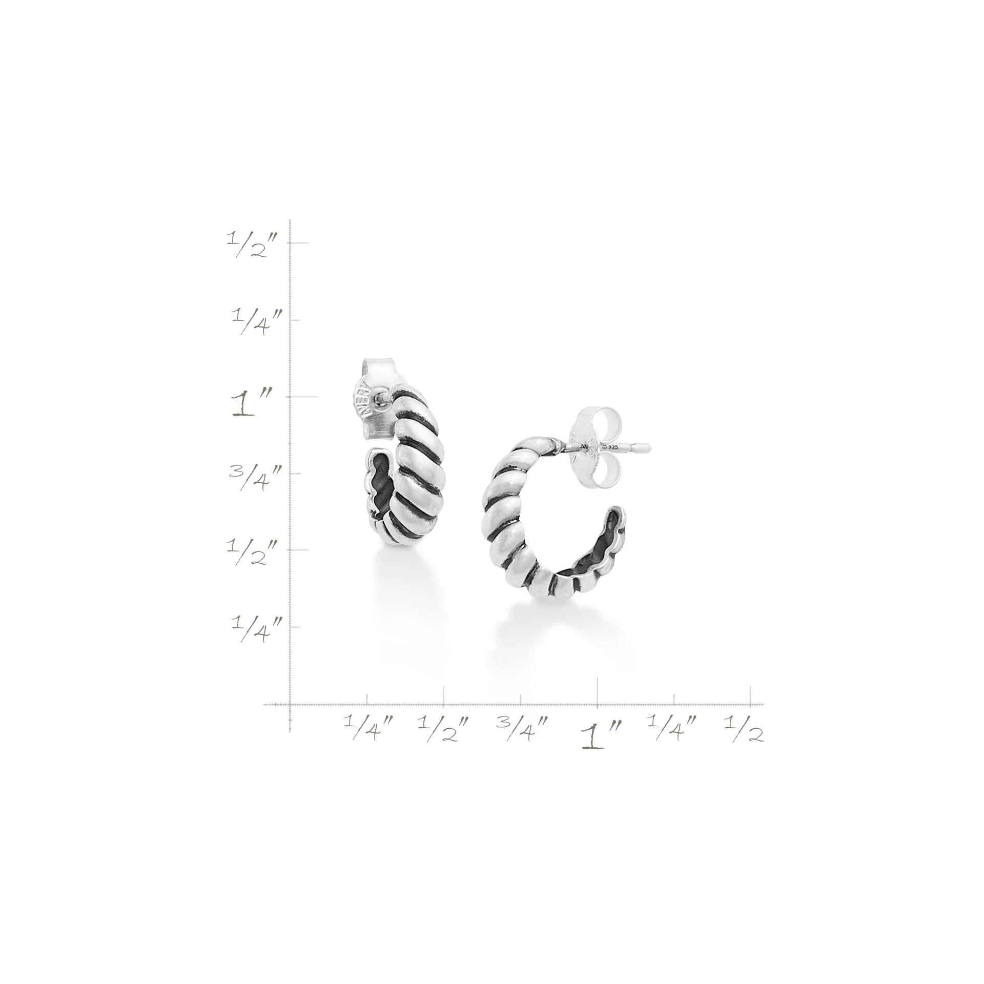 Half Twist Hoops - Image 5