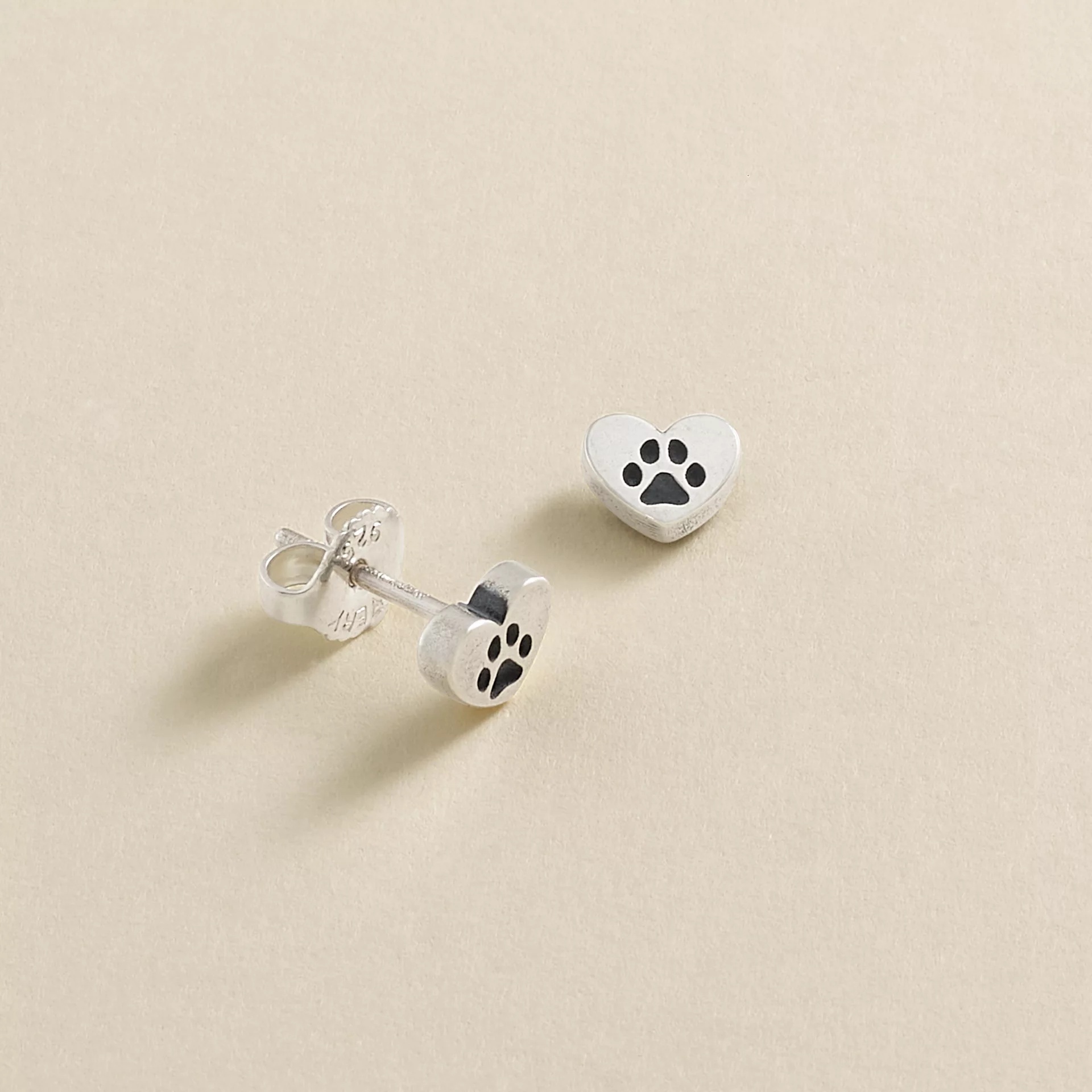 Love My Pet Heart Studs - Image 4