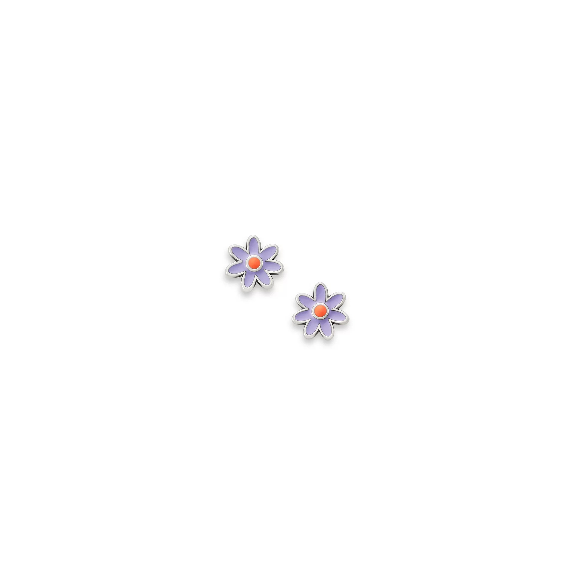 Enamel Mini Flower Studs