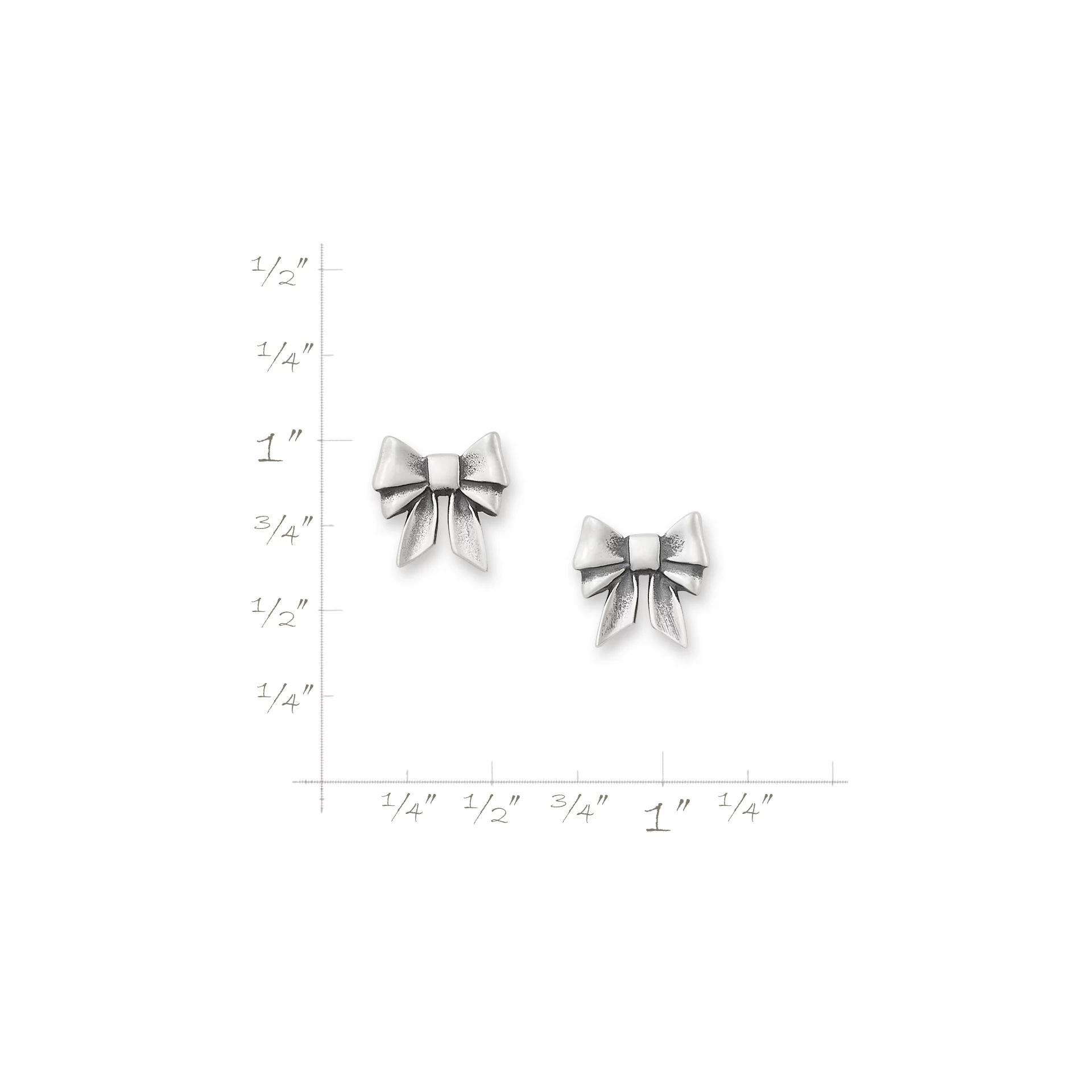 Tiny Bow Studs - Image 5