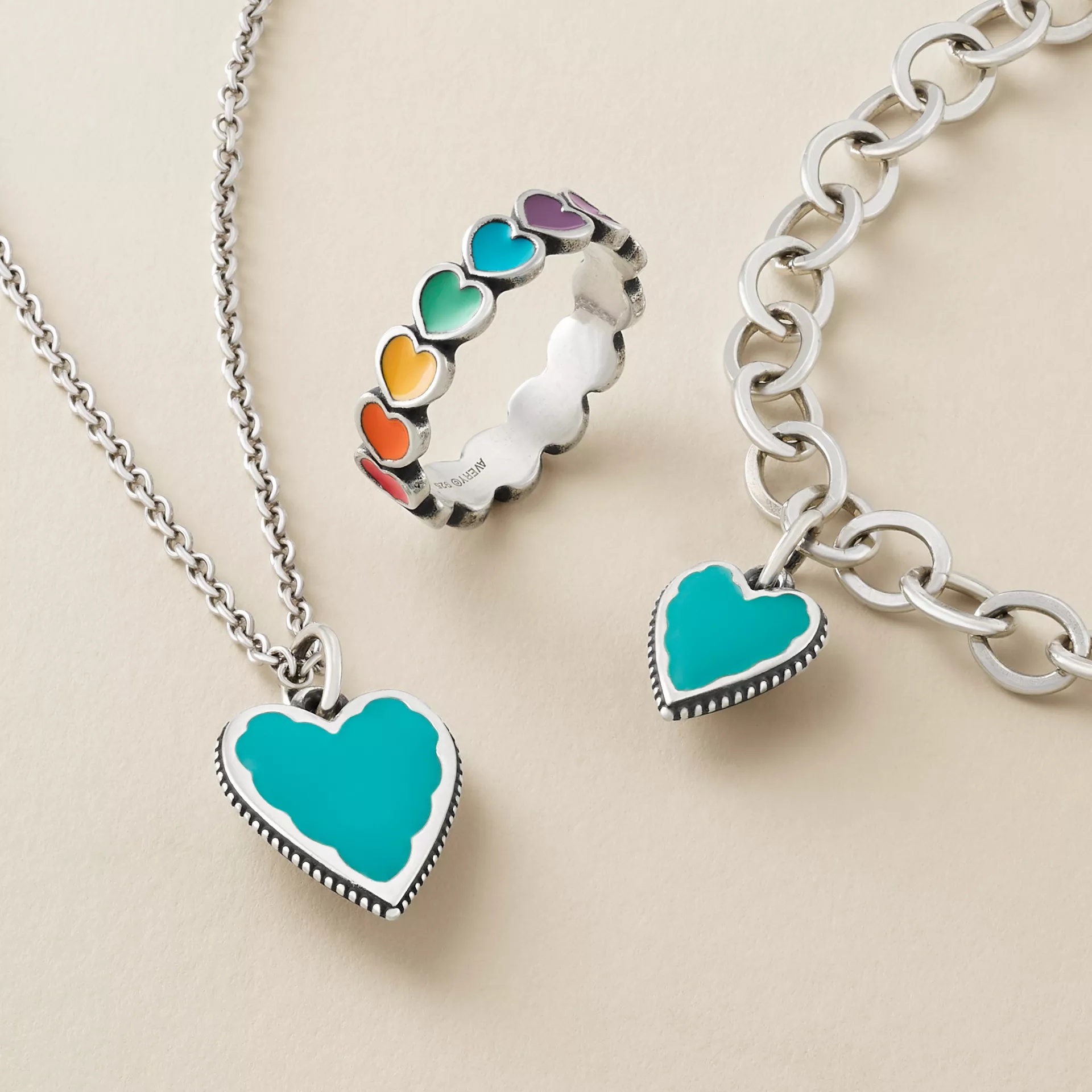 Enamel Heart Charm - Image 4