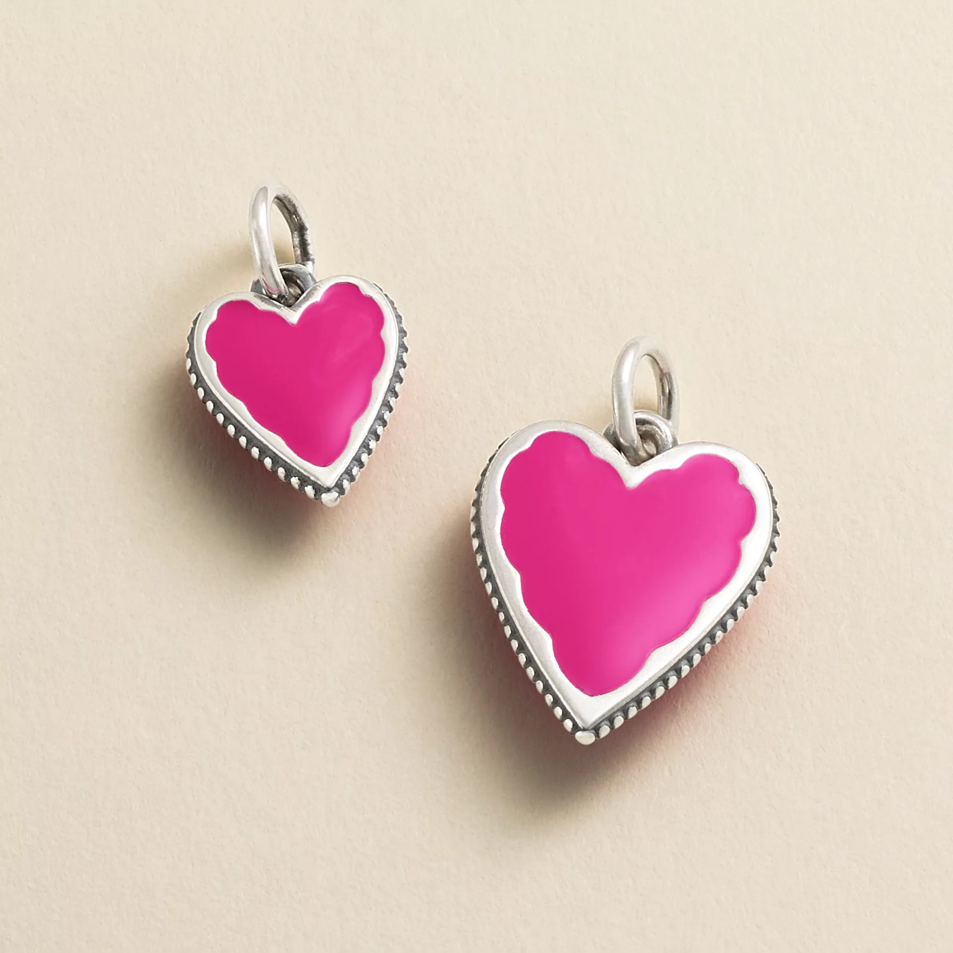 Enamel Heart Charm - Image 2