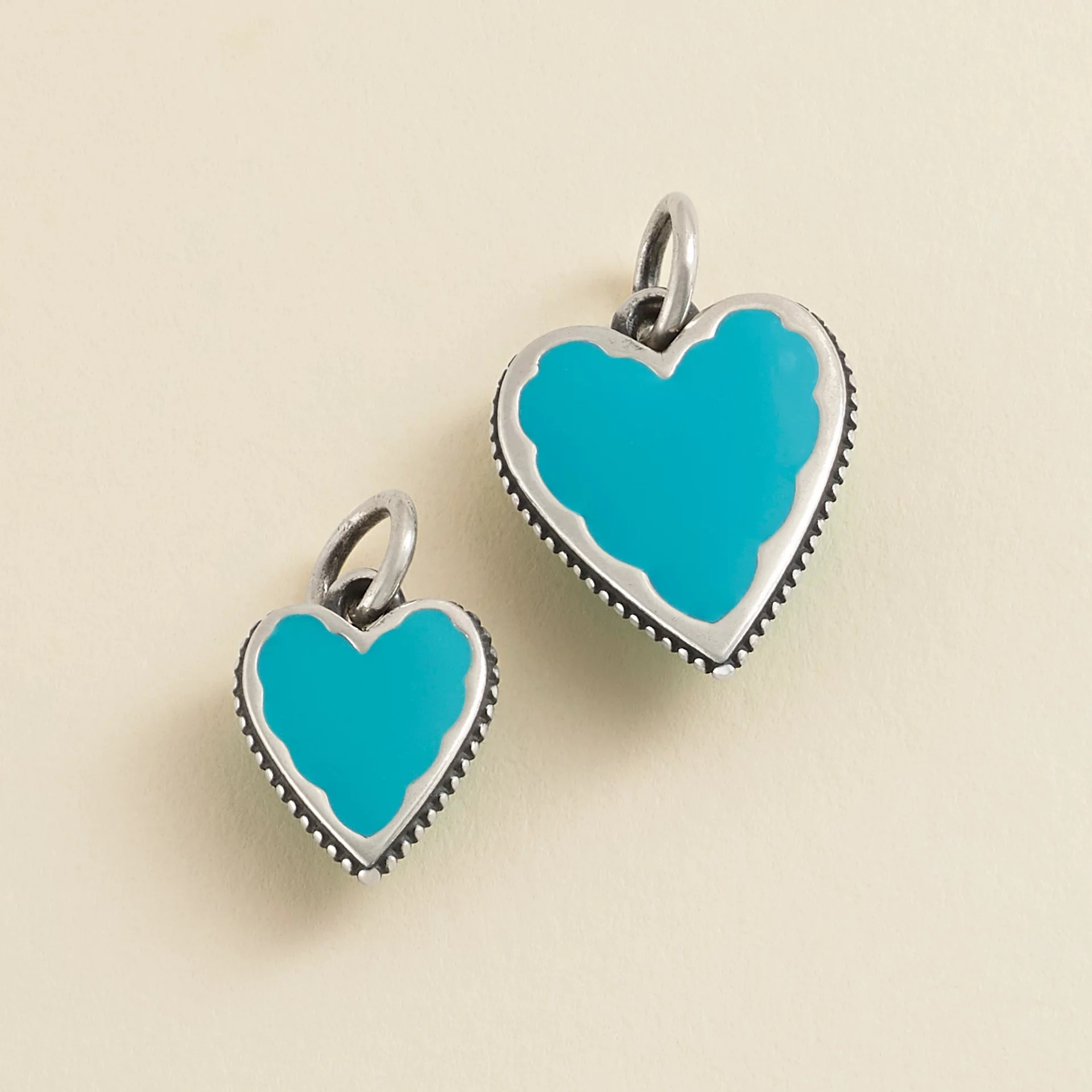 Enamel Heart Charm - Image 2