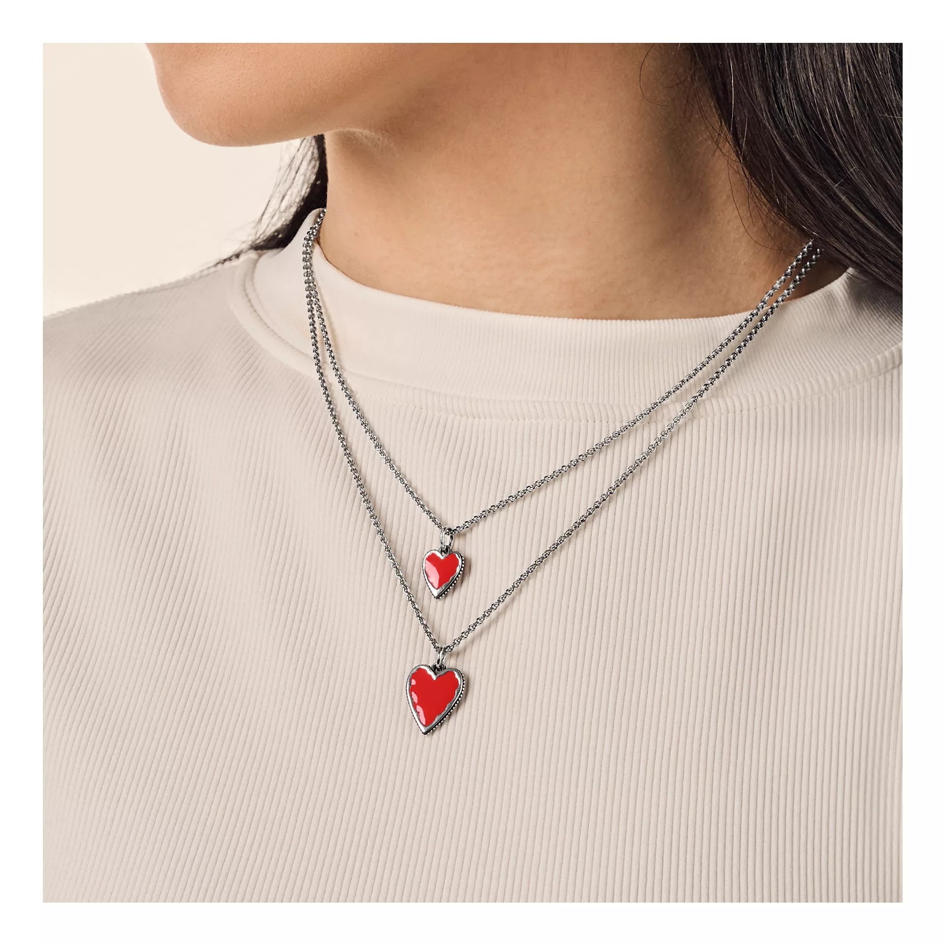 Enamel Heart Charm - Image 4