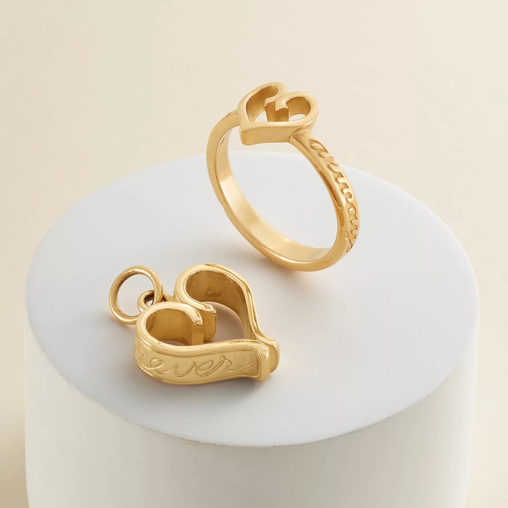 Forever and Always Heart Ring - Image 4