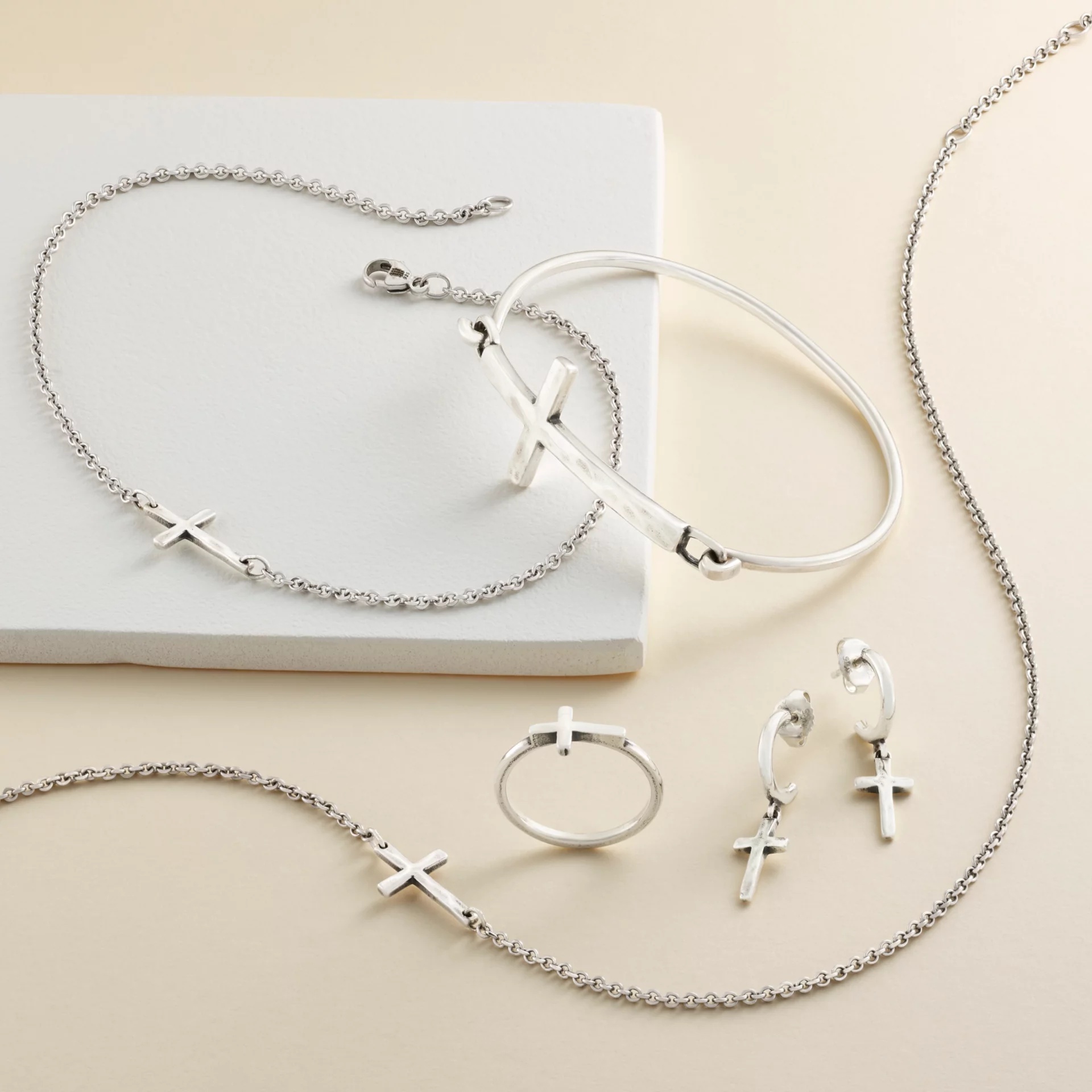 Horizon Cross Anklet - Image 3