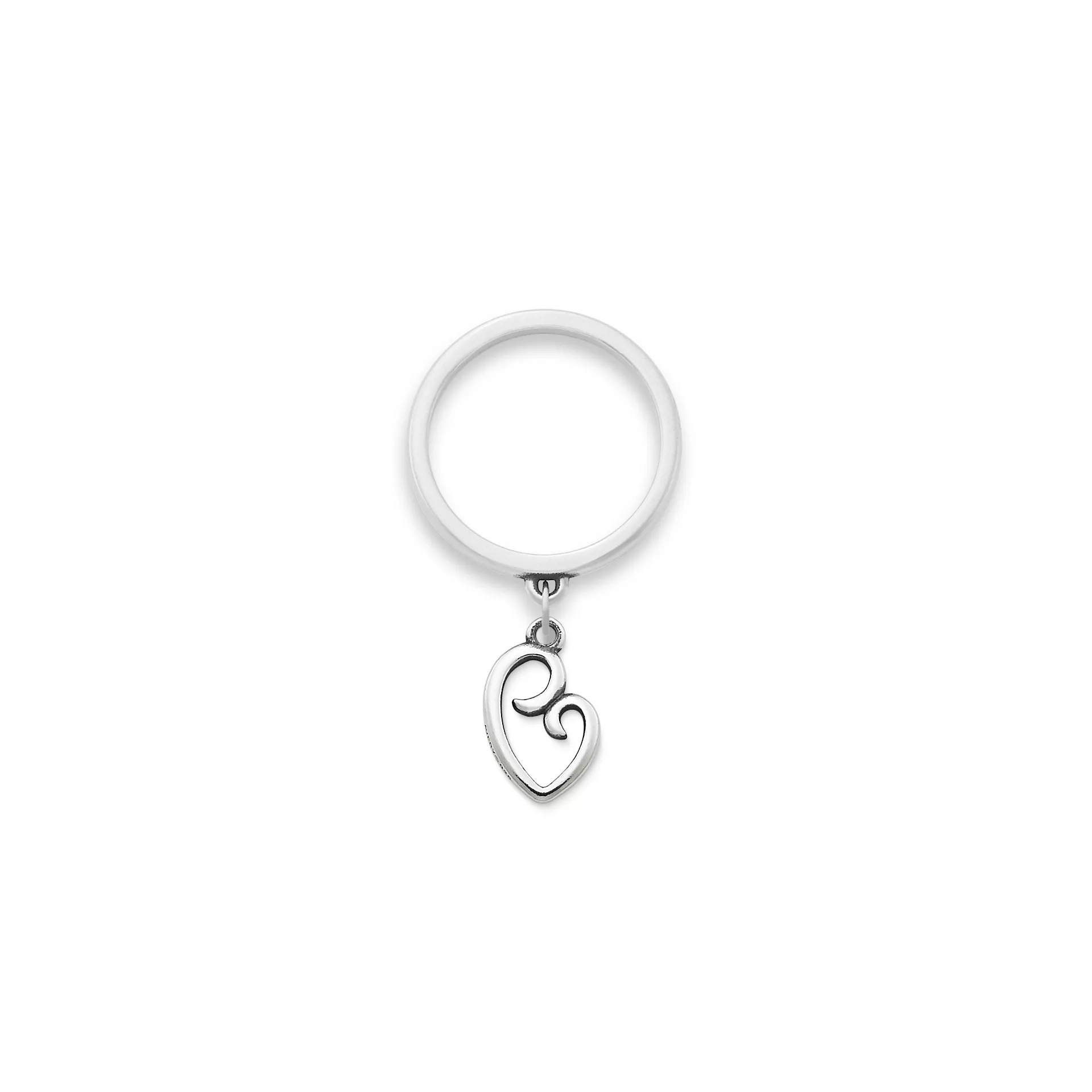 Delicate Mother's Love Charm Dangle Ring